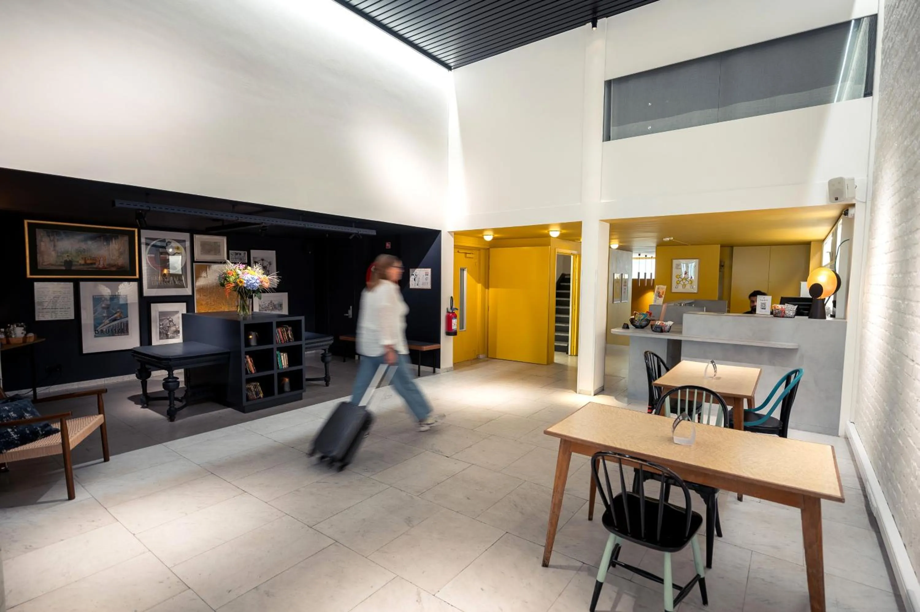 Lobby or reception in Hotel Queen Anne