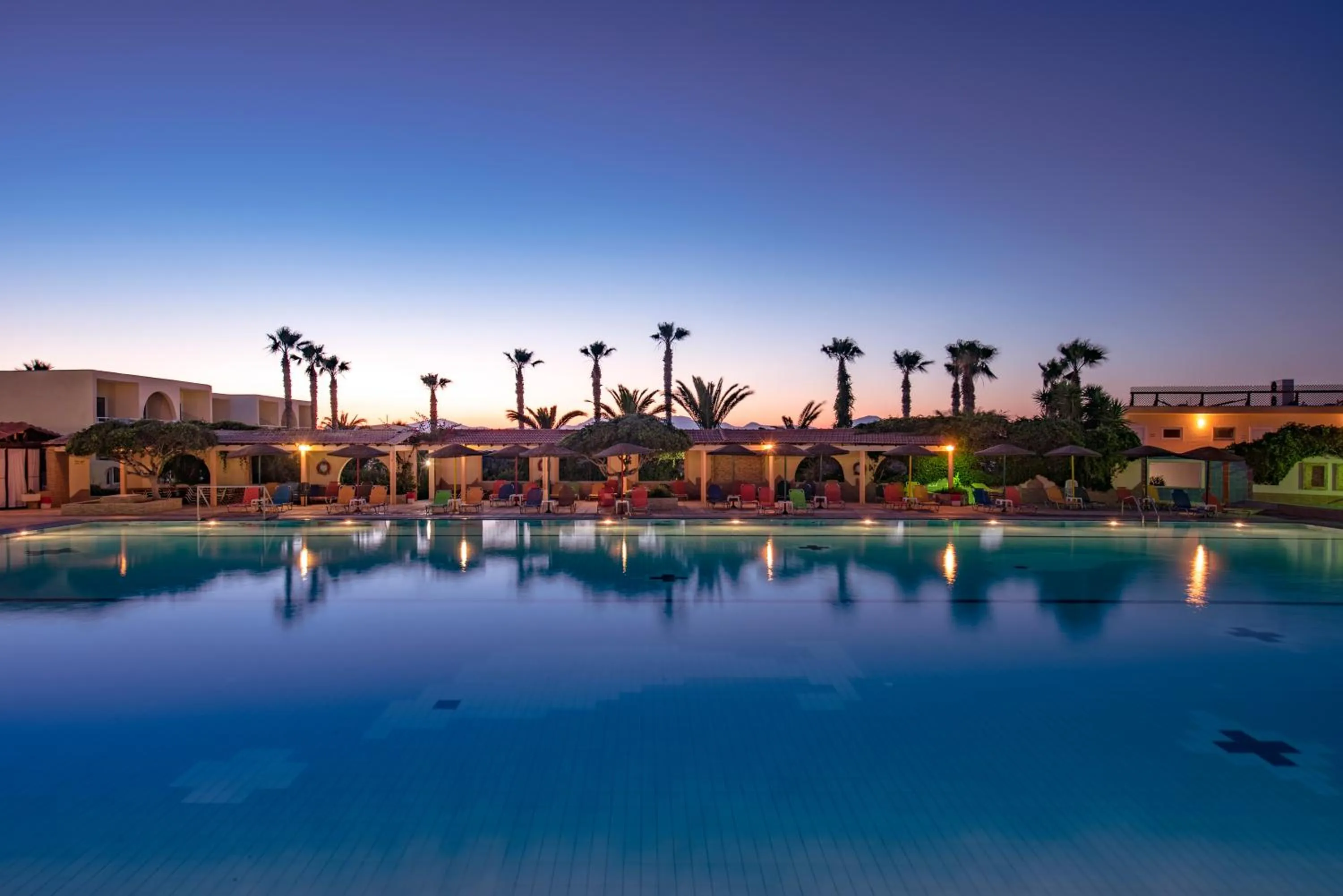 Swimming pool in Eurovillage Achilleas Hotel