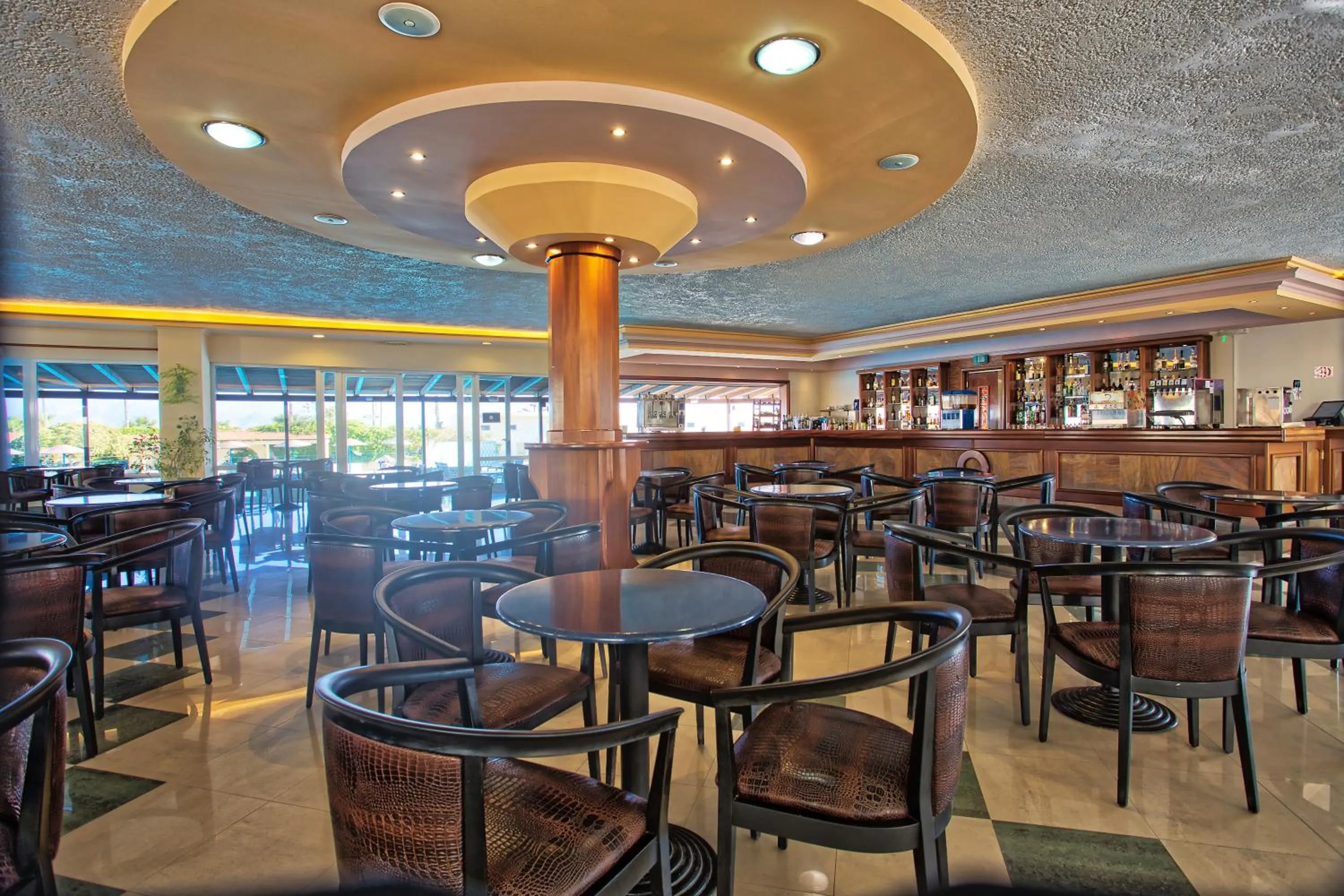 Lounge or bar in Eurovillage Achilleas Hotel