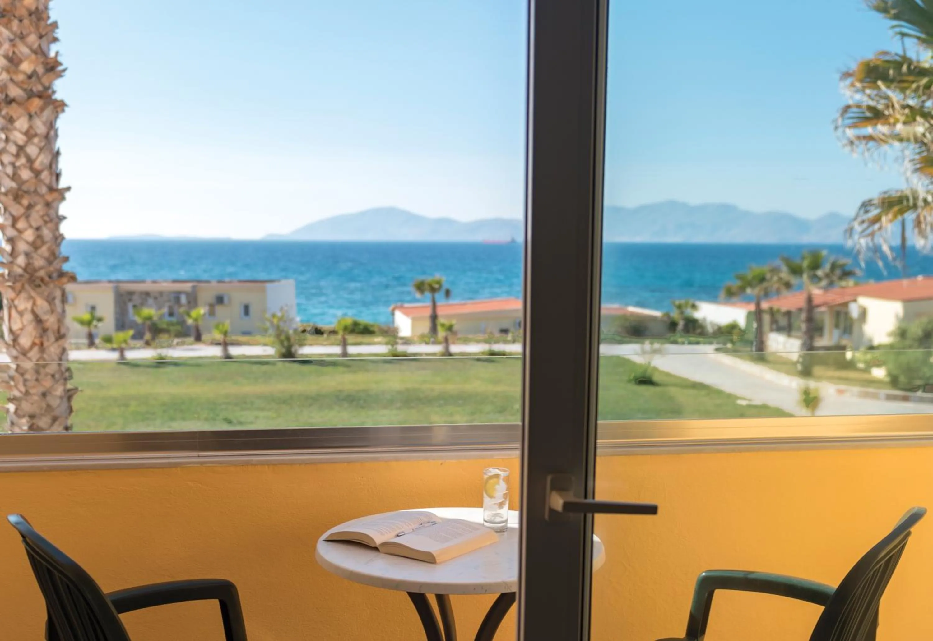 Balcony/Terrace in Eurovillage Achilleas Hotel