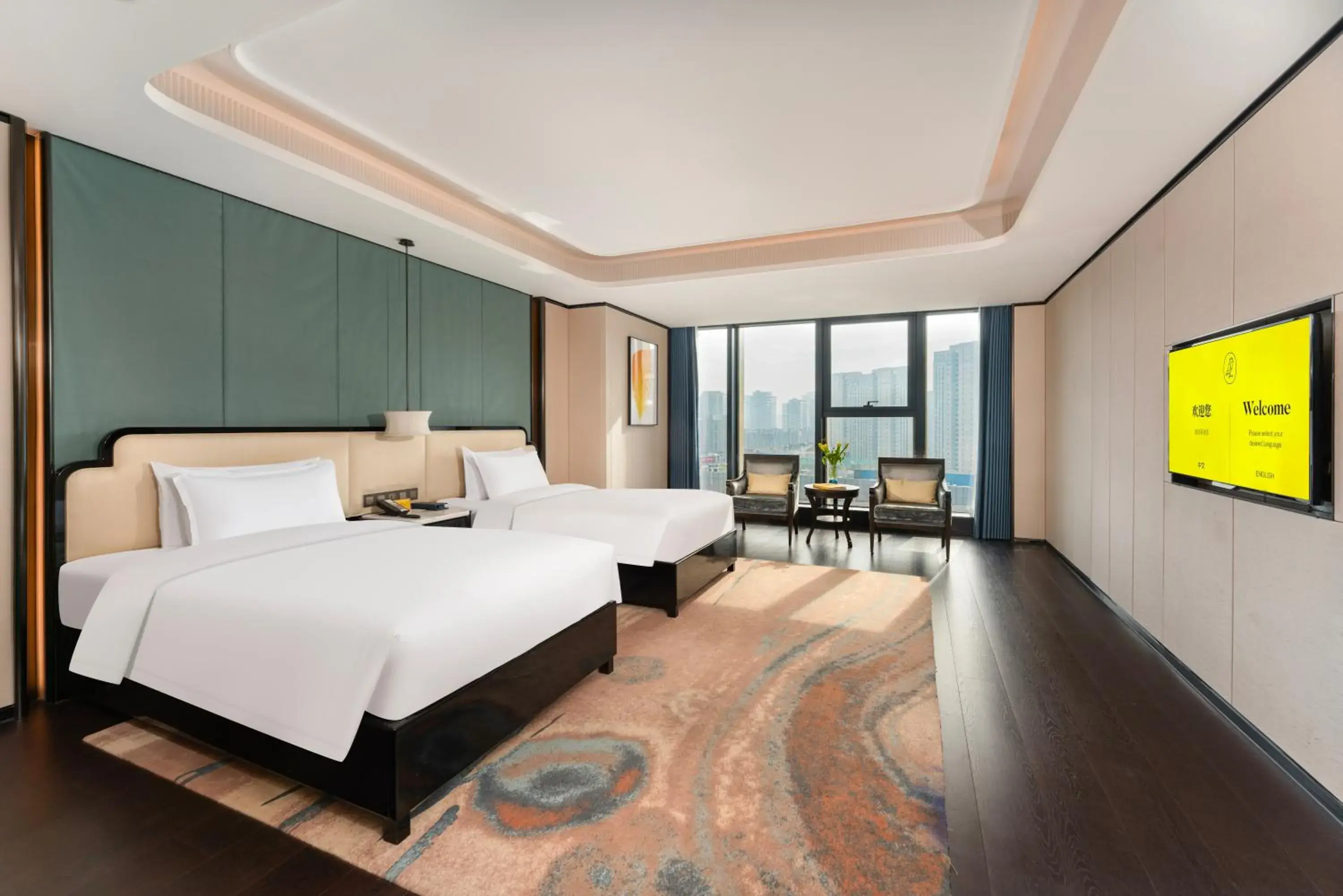 Bedroom, Bed in voco - Hangzhou Binjiang Minghao by IHG Bedroom, Bed in voco - Hangzhou Binjiang Minghao by IHG