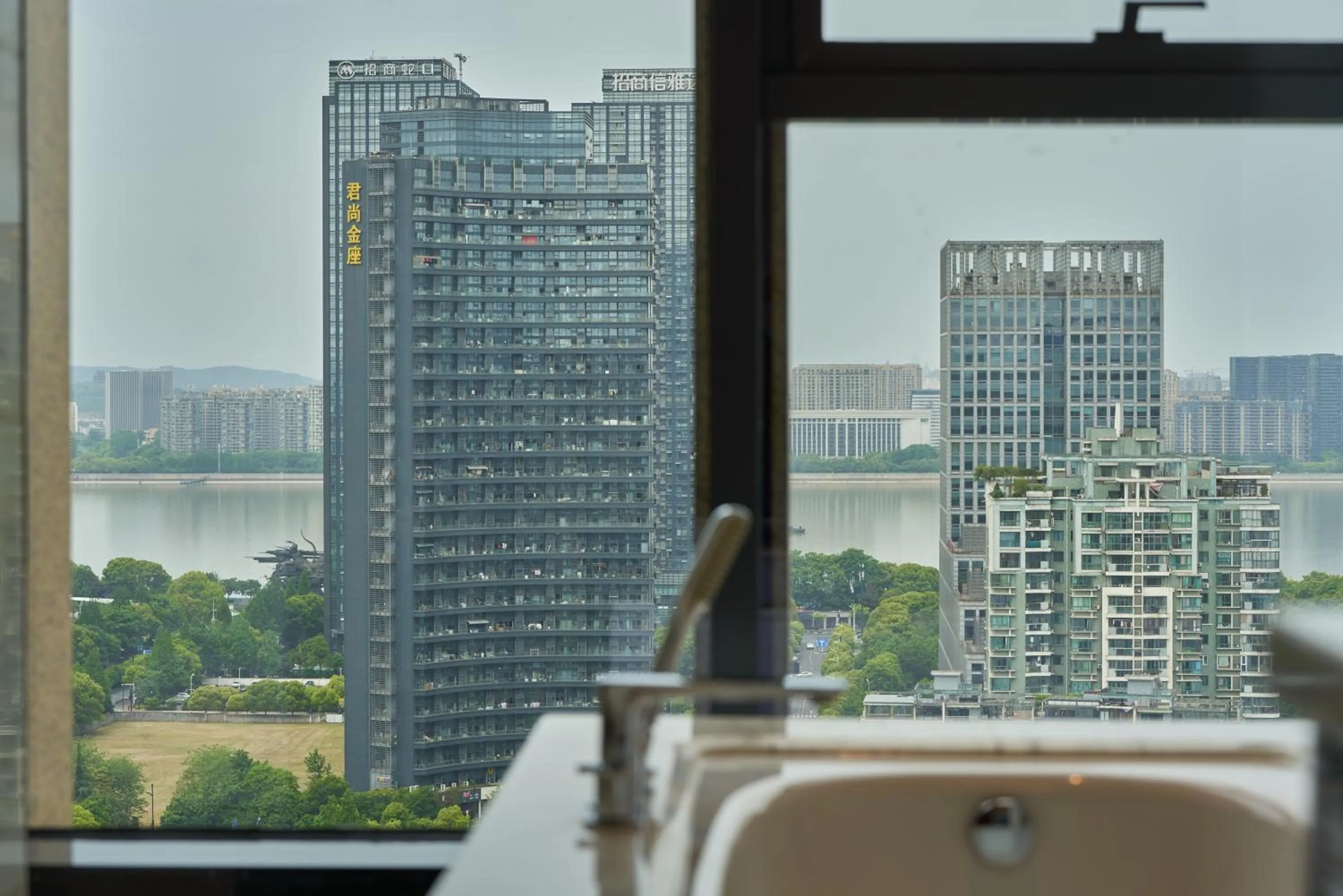 Bathroom in voco - Hangzhou Binjiang Minghao by IHG