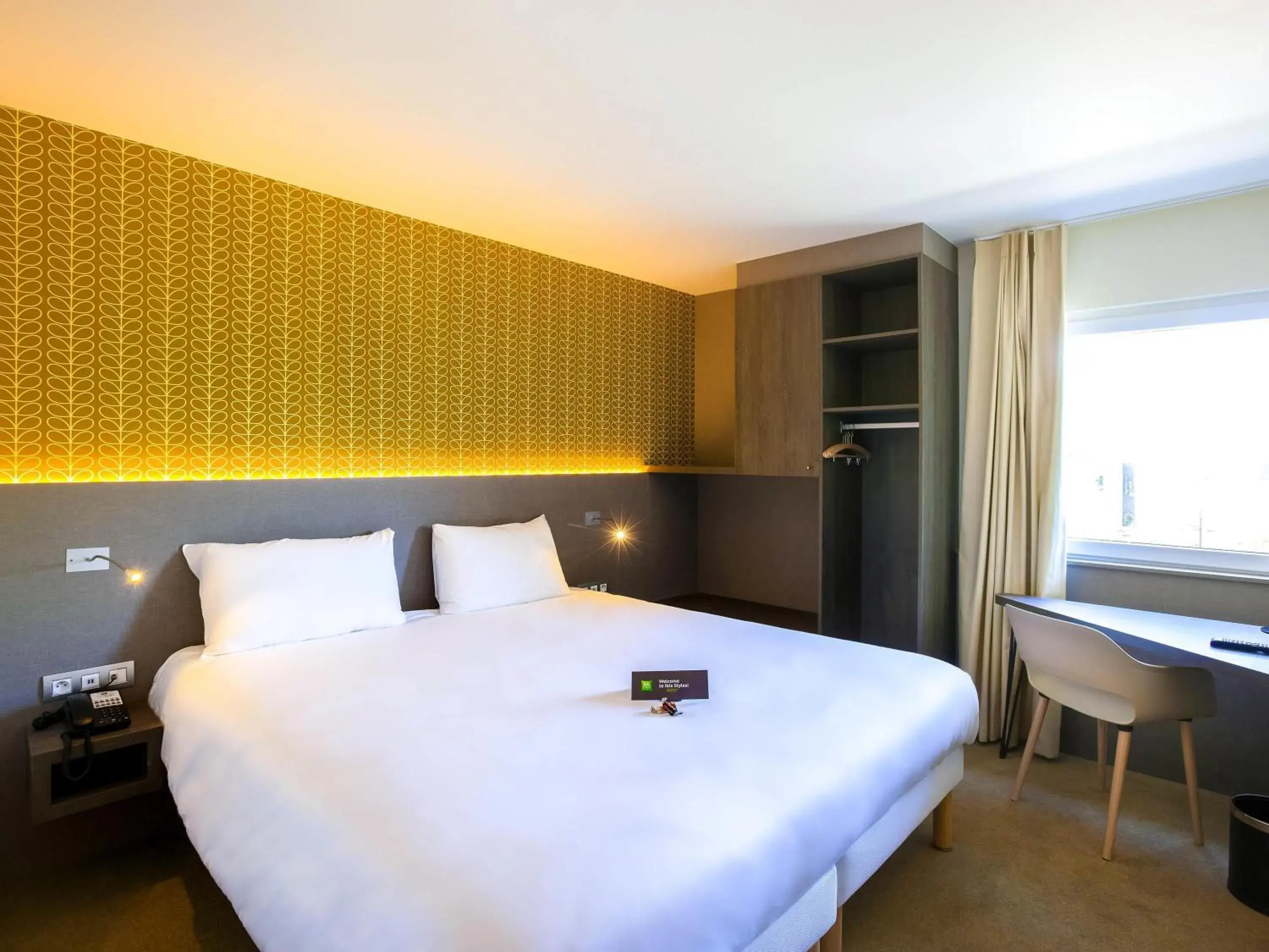 Bedroom, Bed in ibis Styles Kortrijk Expo Bedroom, Bed in ibis Styles Kortrijk Expo