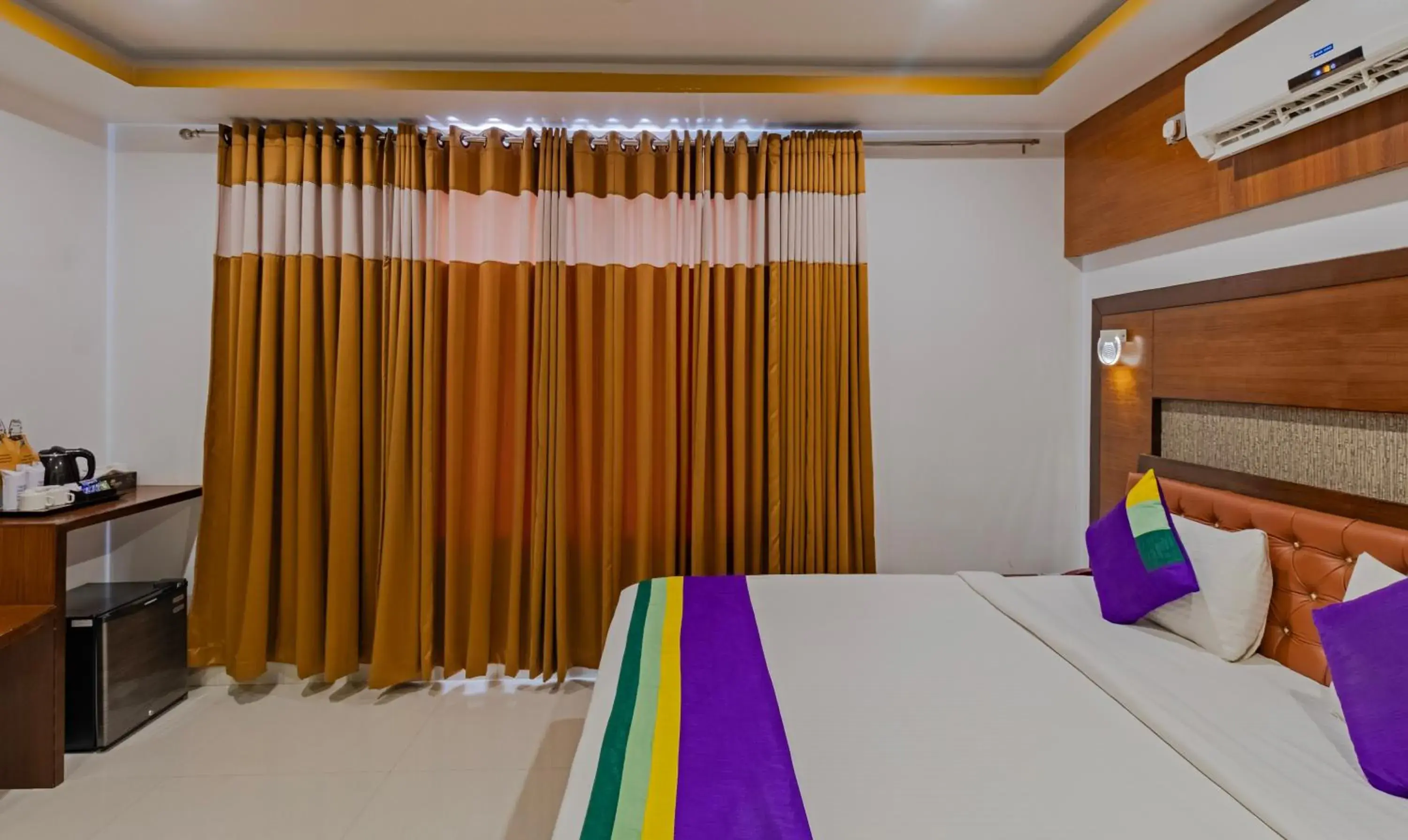 Bedroom, Bed in Treebo Premium Palmyra Milford, 2 Km From Alleppey Beach Bedroom, Bed in Treebo Premium Palmyra Milford, 2 Km From Alleppey Beach