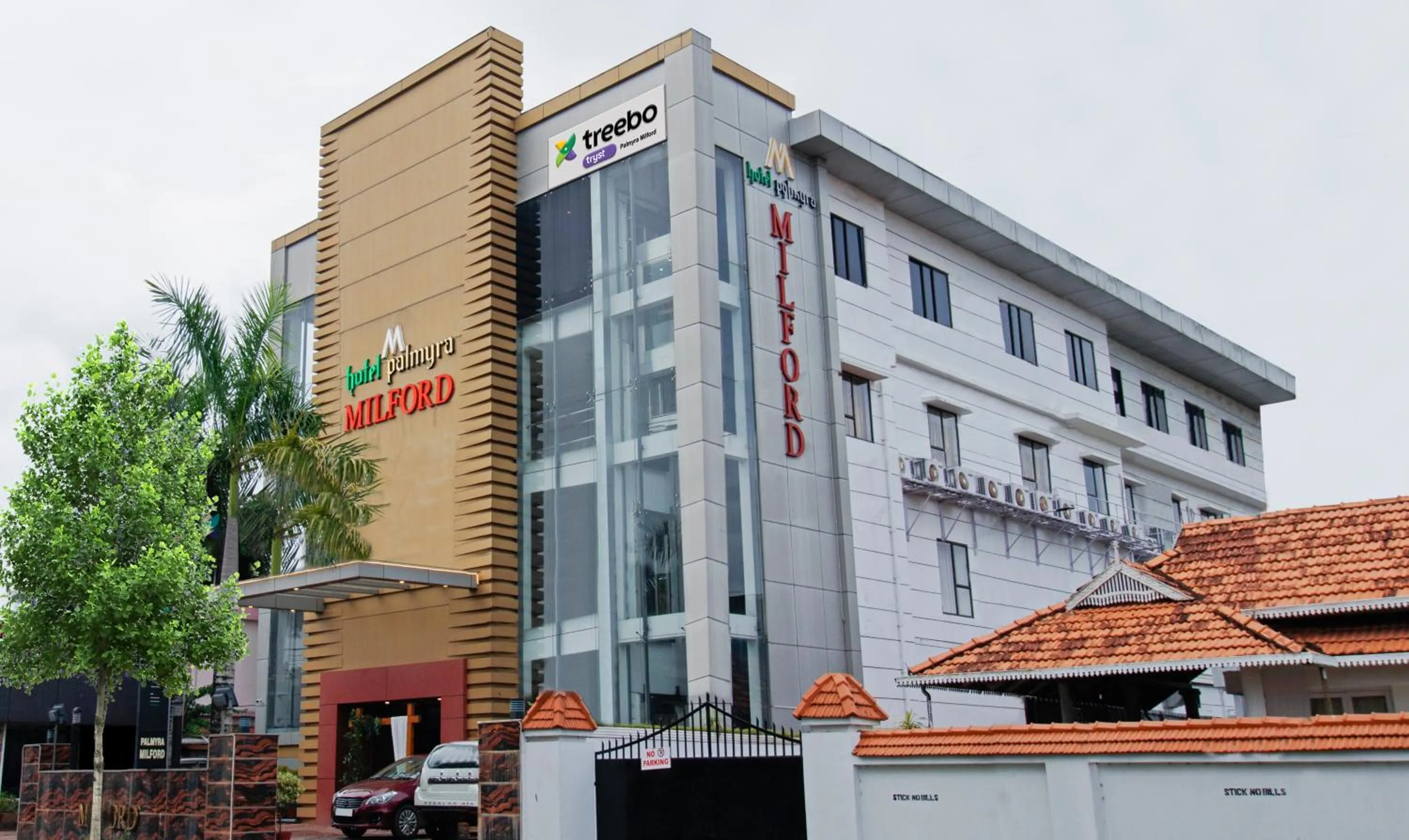 Facade/entrance in Treebo Premium Palmyra Milford, 2 Km From Alleppey Beach