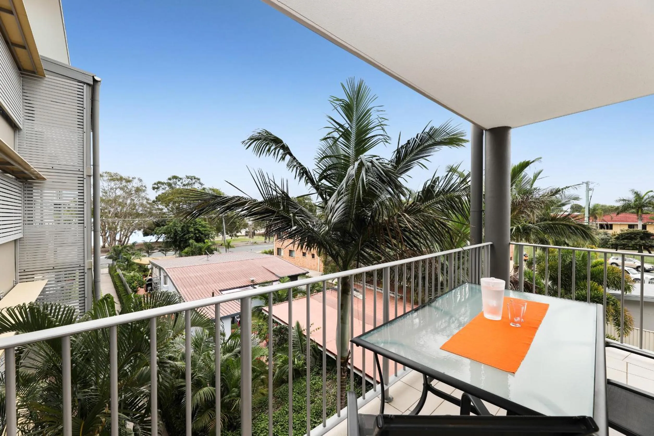 Balcony/Terrace in On the Bay Apartments