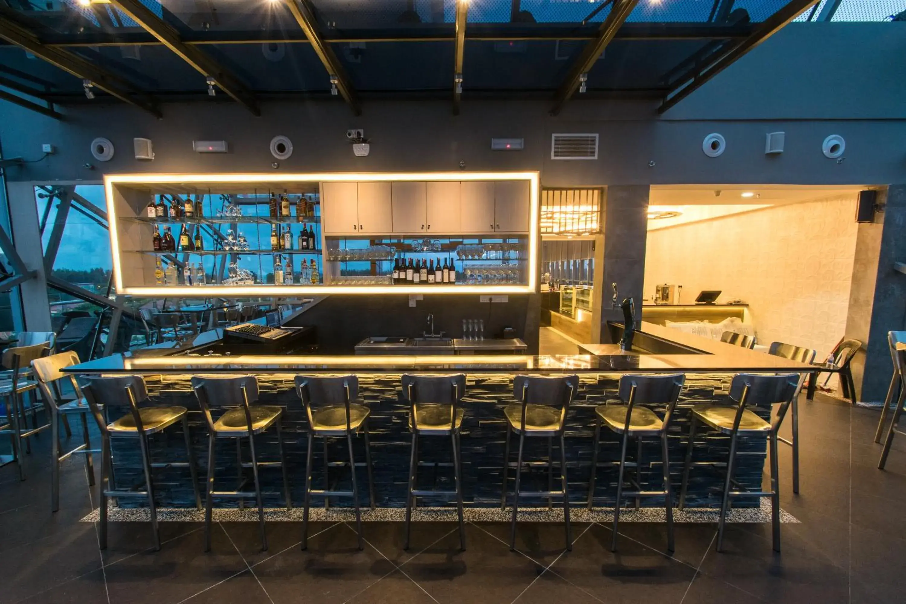 Lounge or bar in Hotel Labuan Point Lounge or bar in Hotel Labuan Point