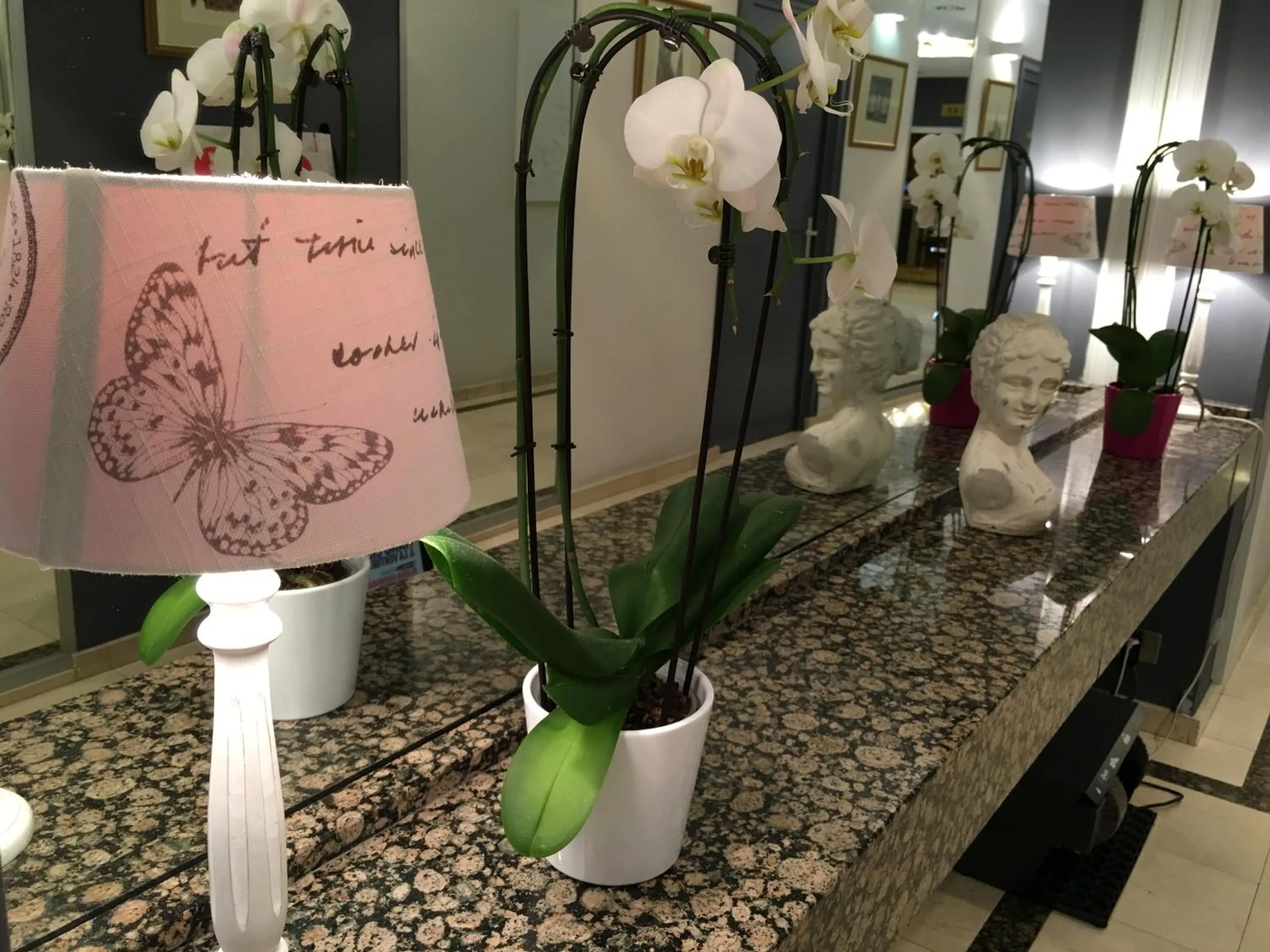 Lobby or reception in First Euroflat Hotel