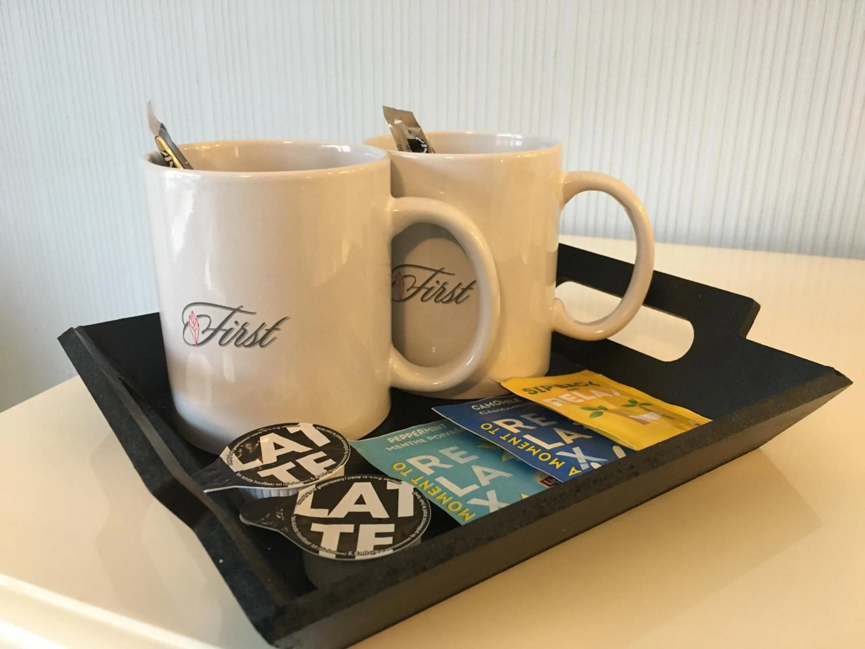 Coffee/tea facilities in First Euroflat Hotel