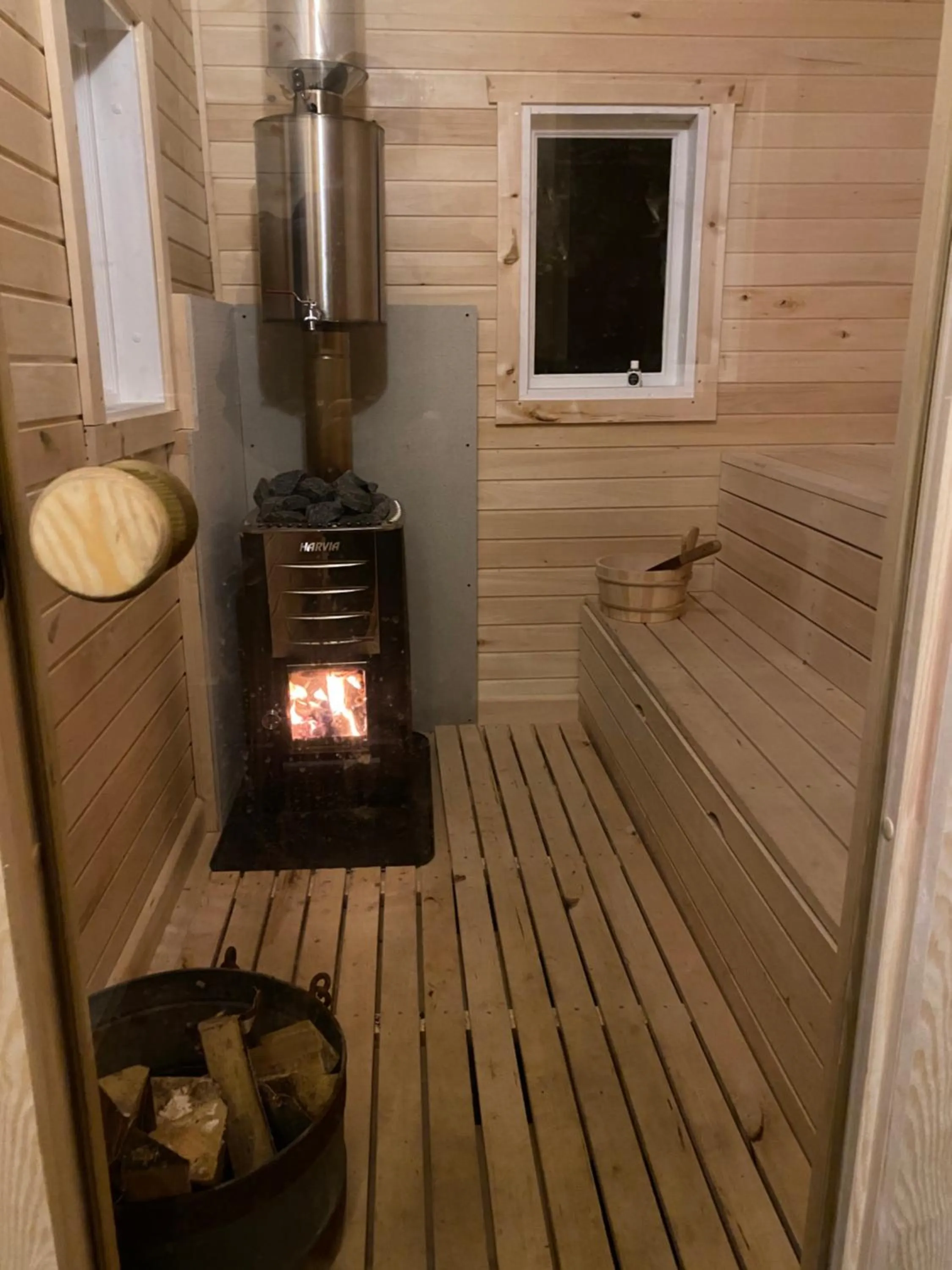 Sauna in Norrfly Herrgård