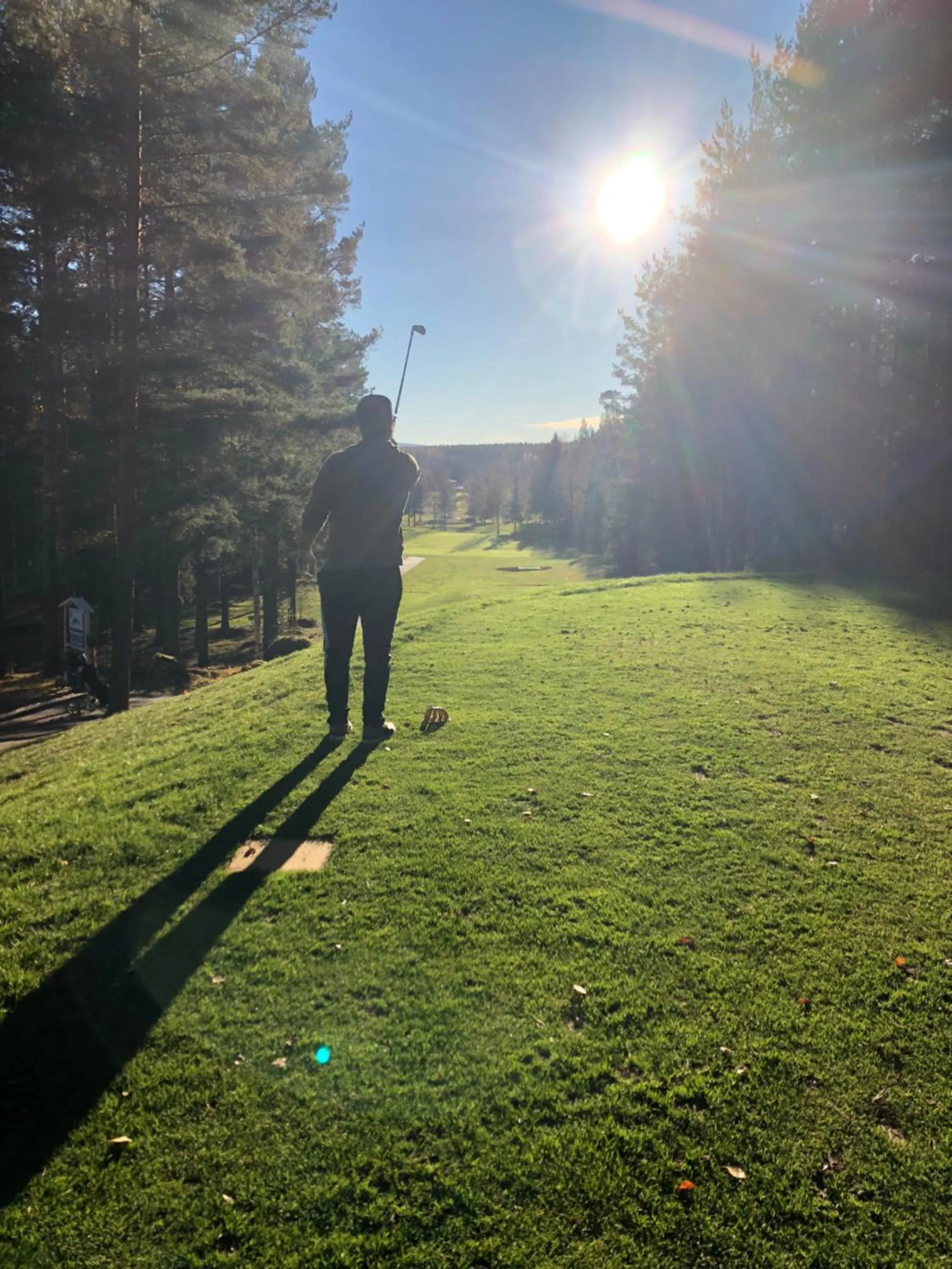 Golfcourse in Norrfly Herrgård