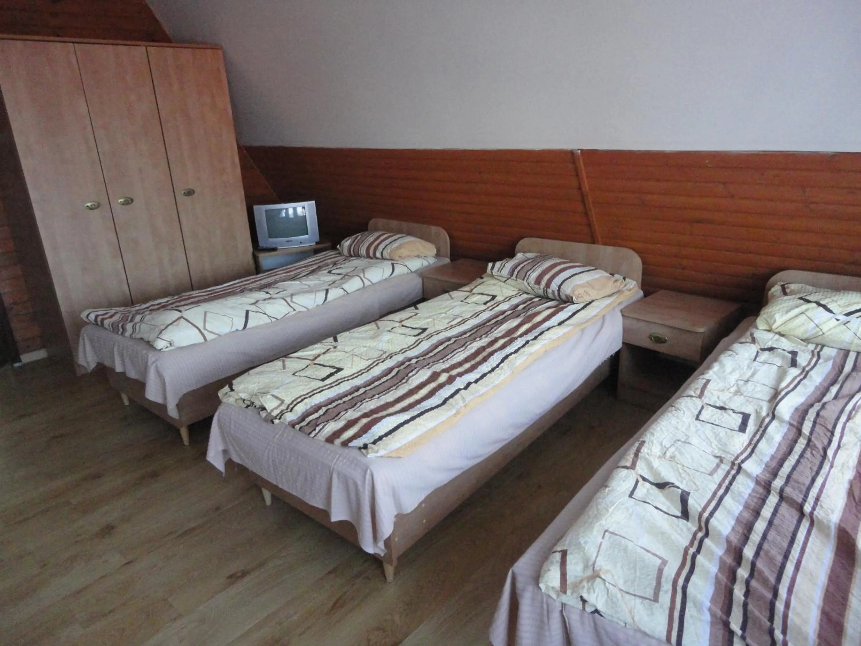 Seating area, Bed in O.W.S. Strzecha