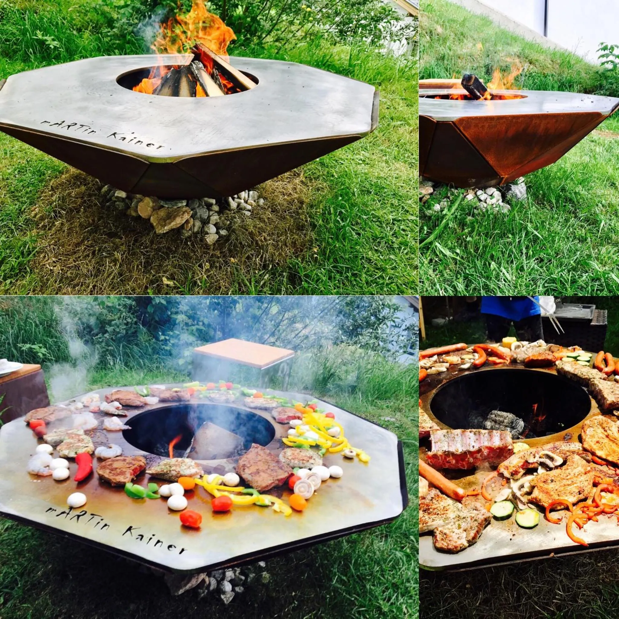 BBQ facilities in Ferienwohnung Kainer