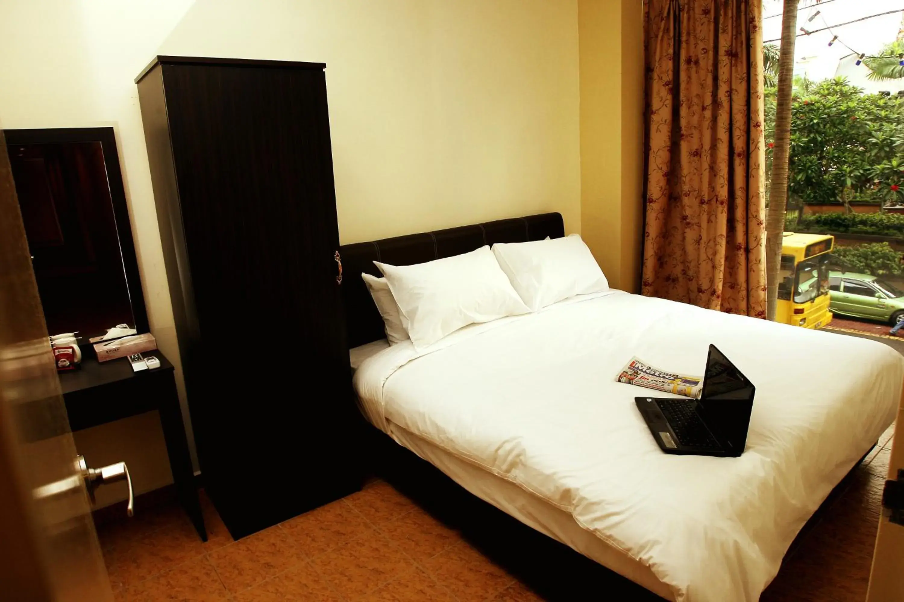 Bed in T-hotel JB Bed in T-hotel JB