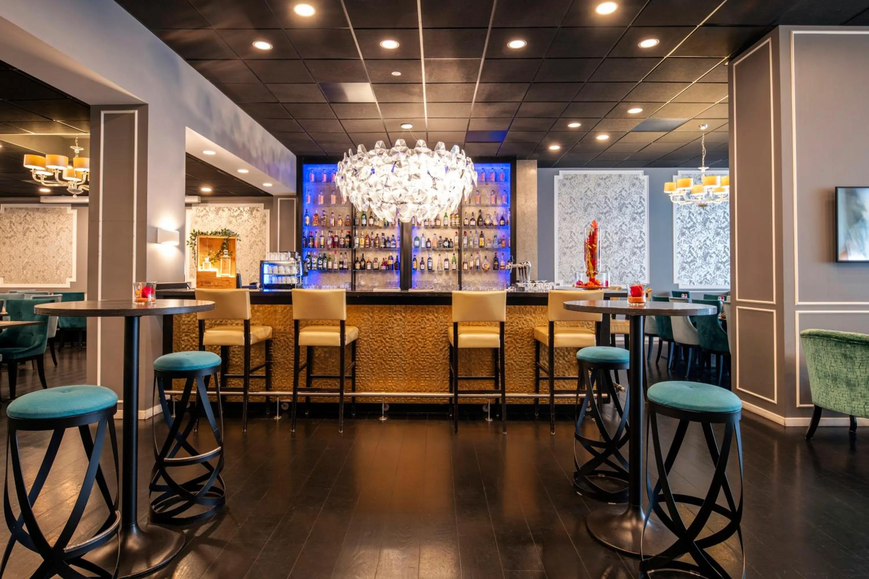 Lounge or bar in Thon Hotel Bristol Stephanie