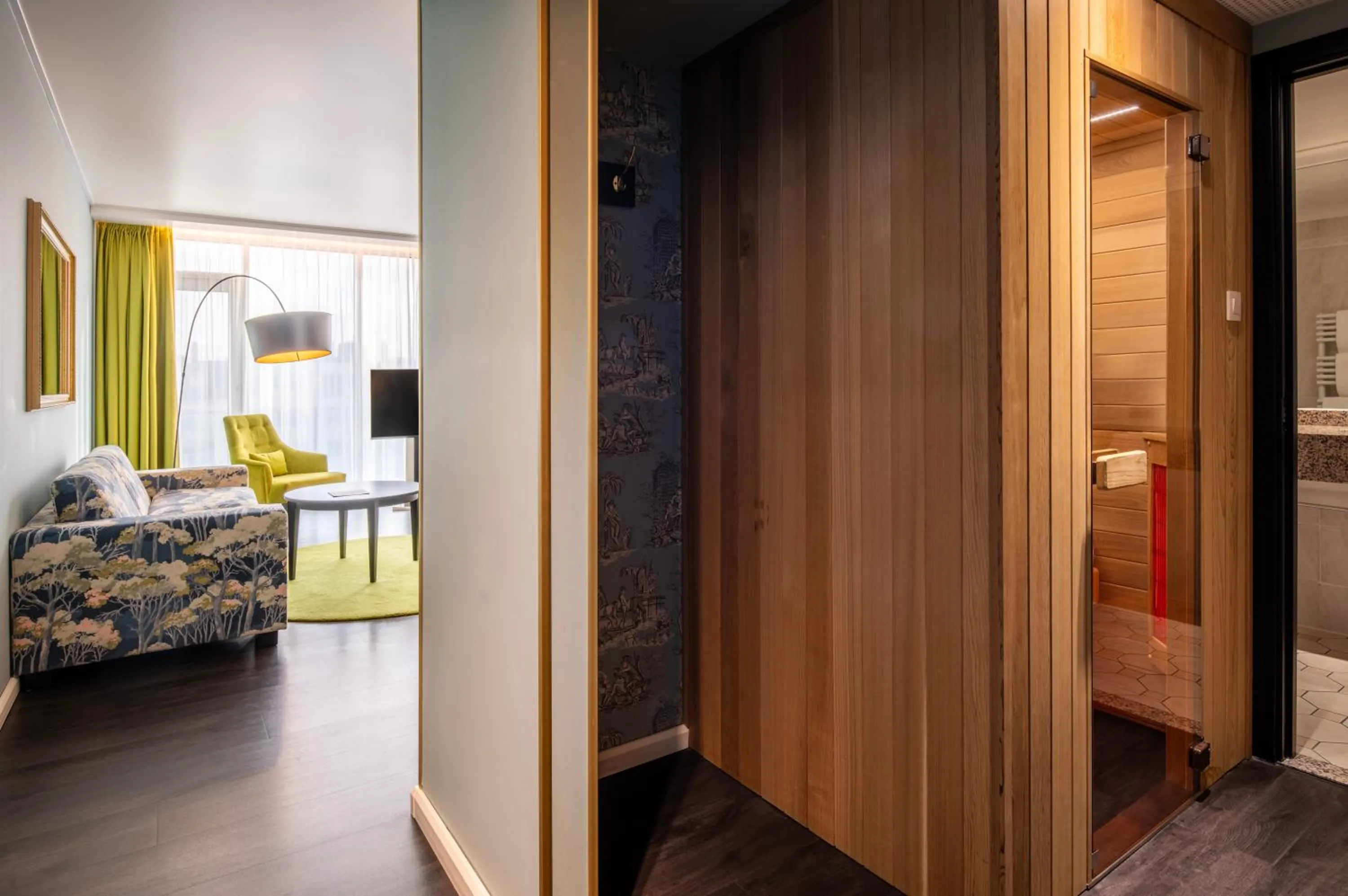 Sauna, Bed in Thon Hotel Bristol Stephanie