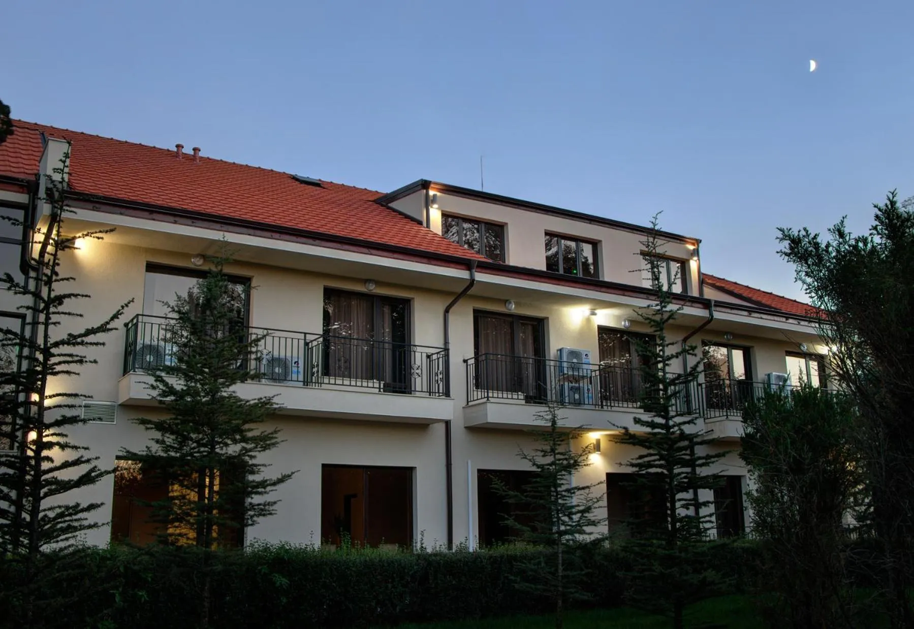 Property building in Hotel Ostrova