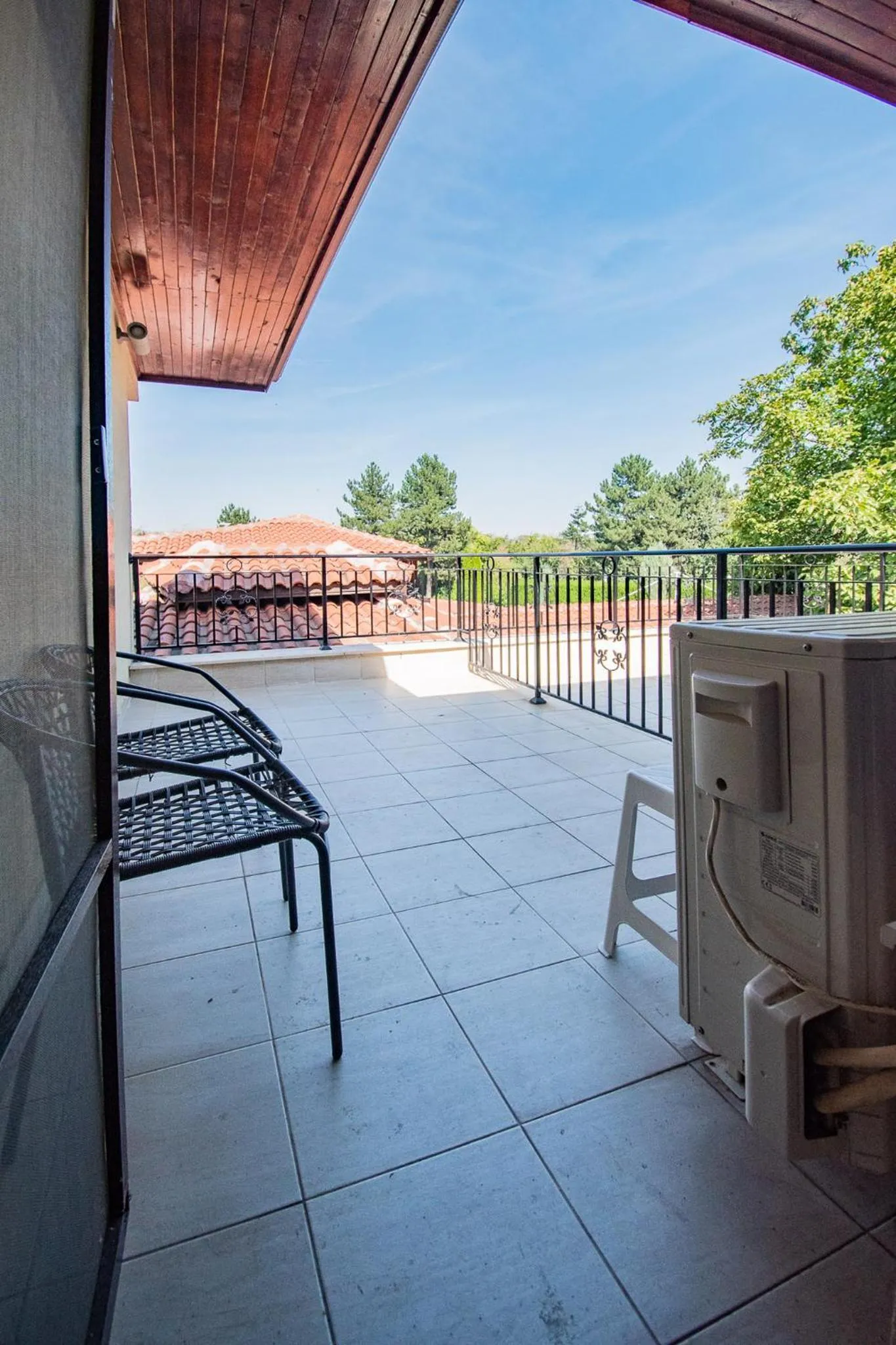 Balcony/Terrace in Hotel Ostrova