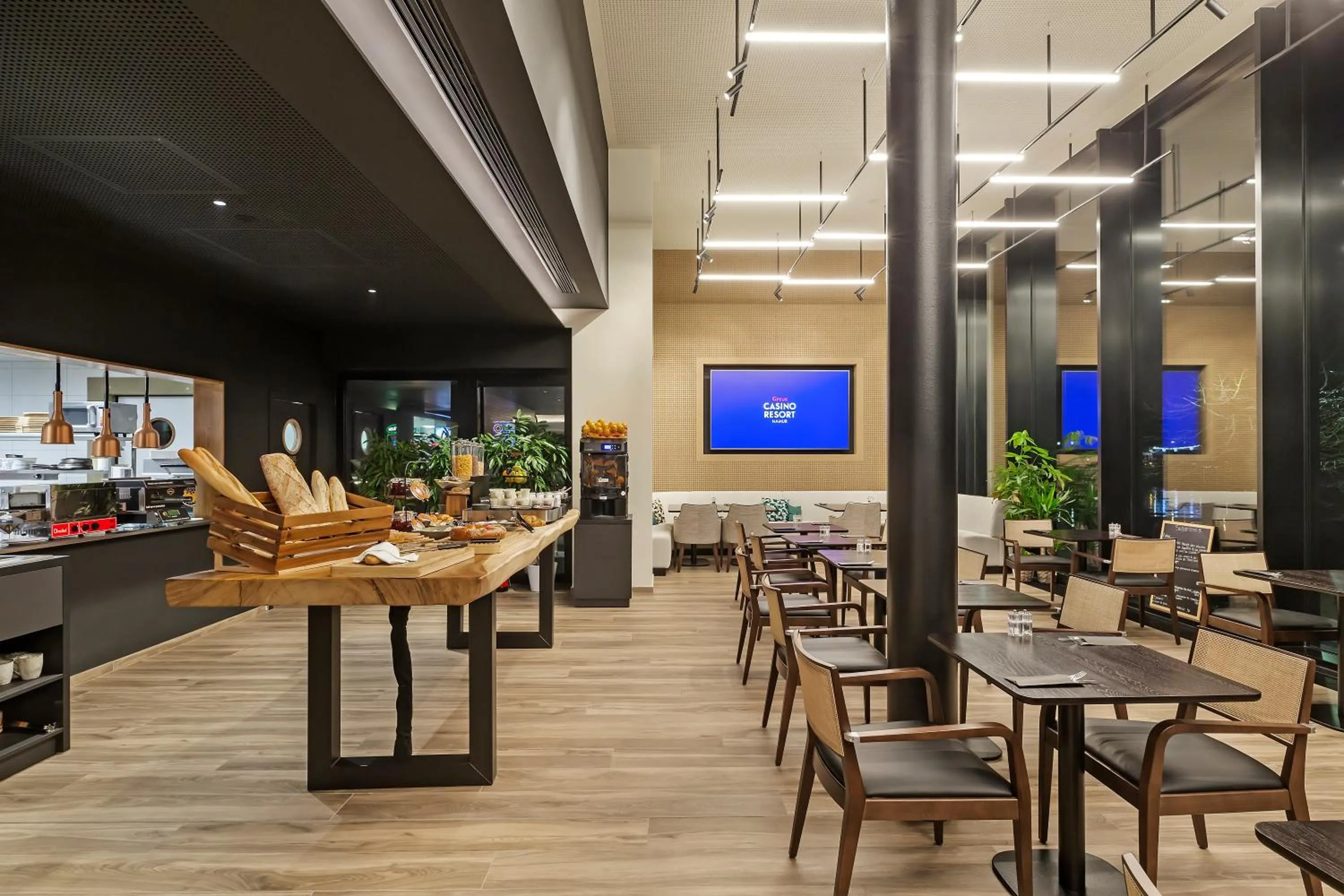 Restaurant/places to eat in Mercure Namur Hotel