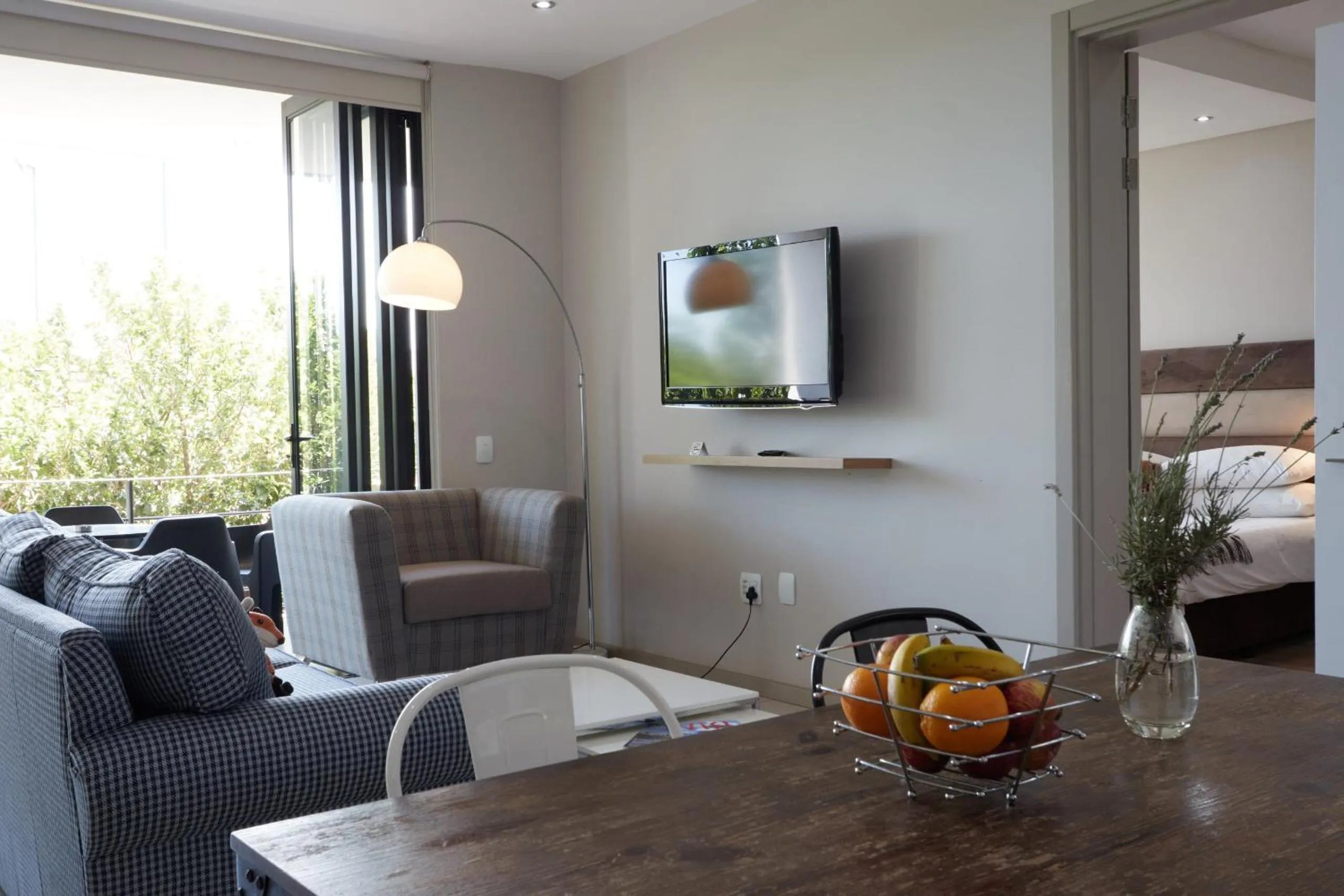 Seating area, Bed in The Lakes Boutique Lodge