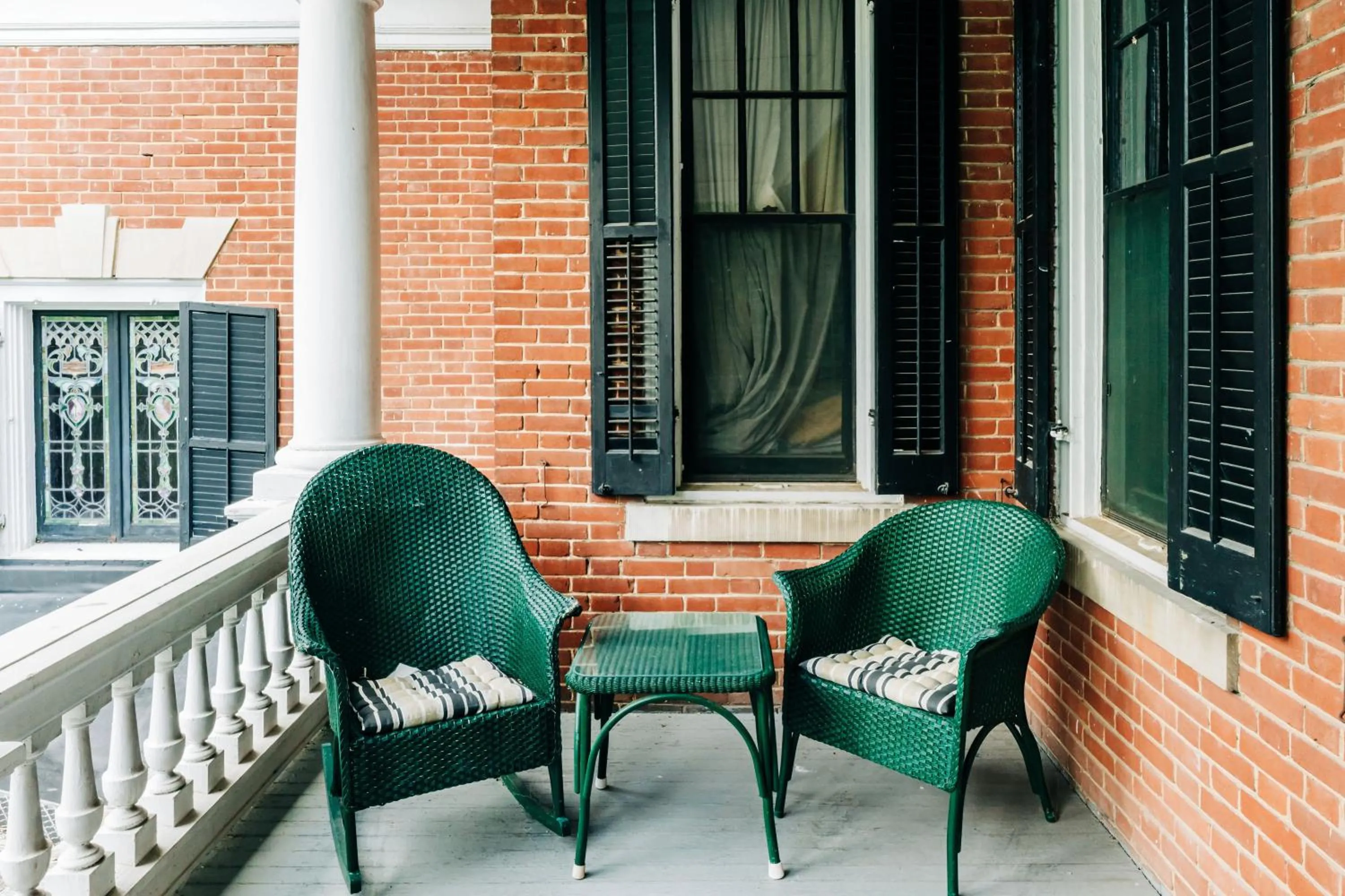 Balcony/Terrace in Mercersburg Inn