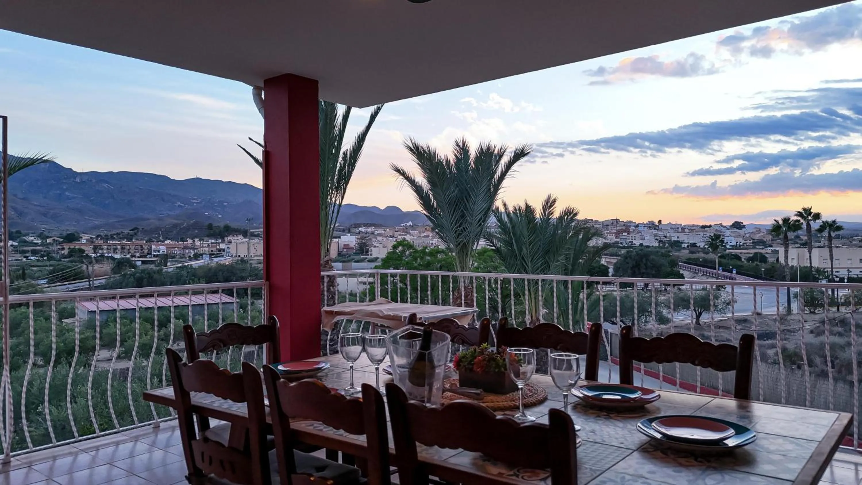 Mountain view in Villa Adelina en Turre, Almería, Villa de lujo con piscina privada cerca de las playas de Mojácar
