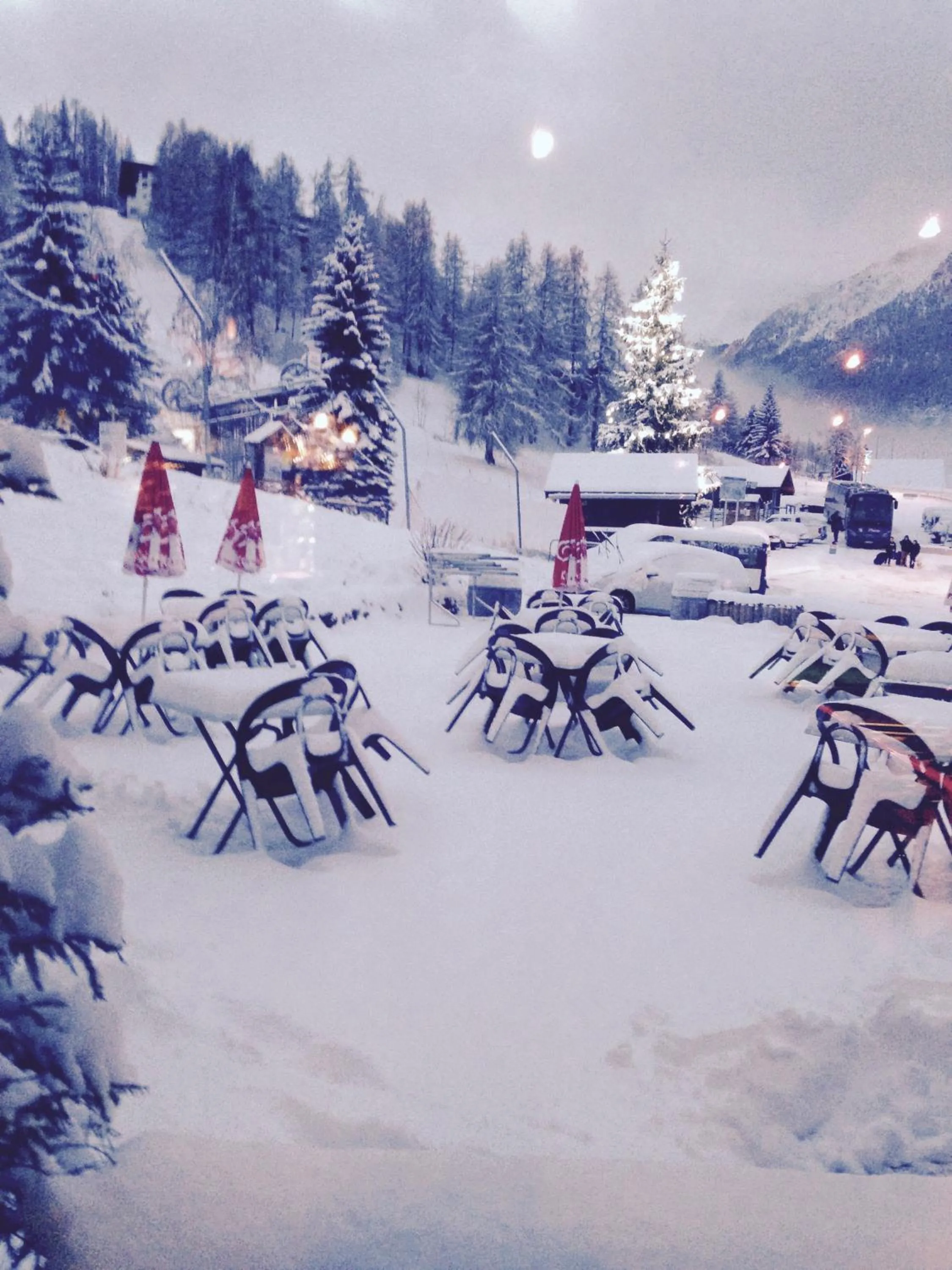 Balcony/Terrace in Hotel La Portette