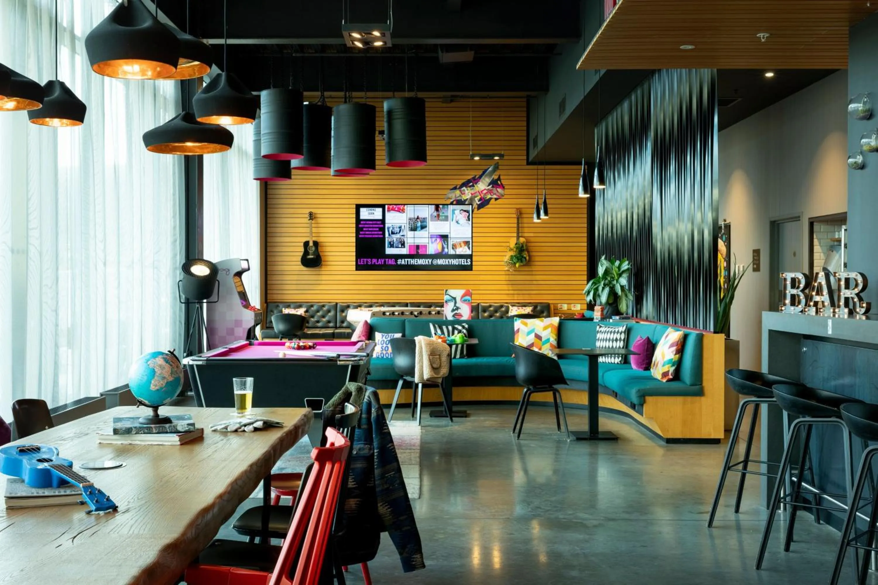 Restaurant/places to eat in Moxy Aberdeen Airport