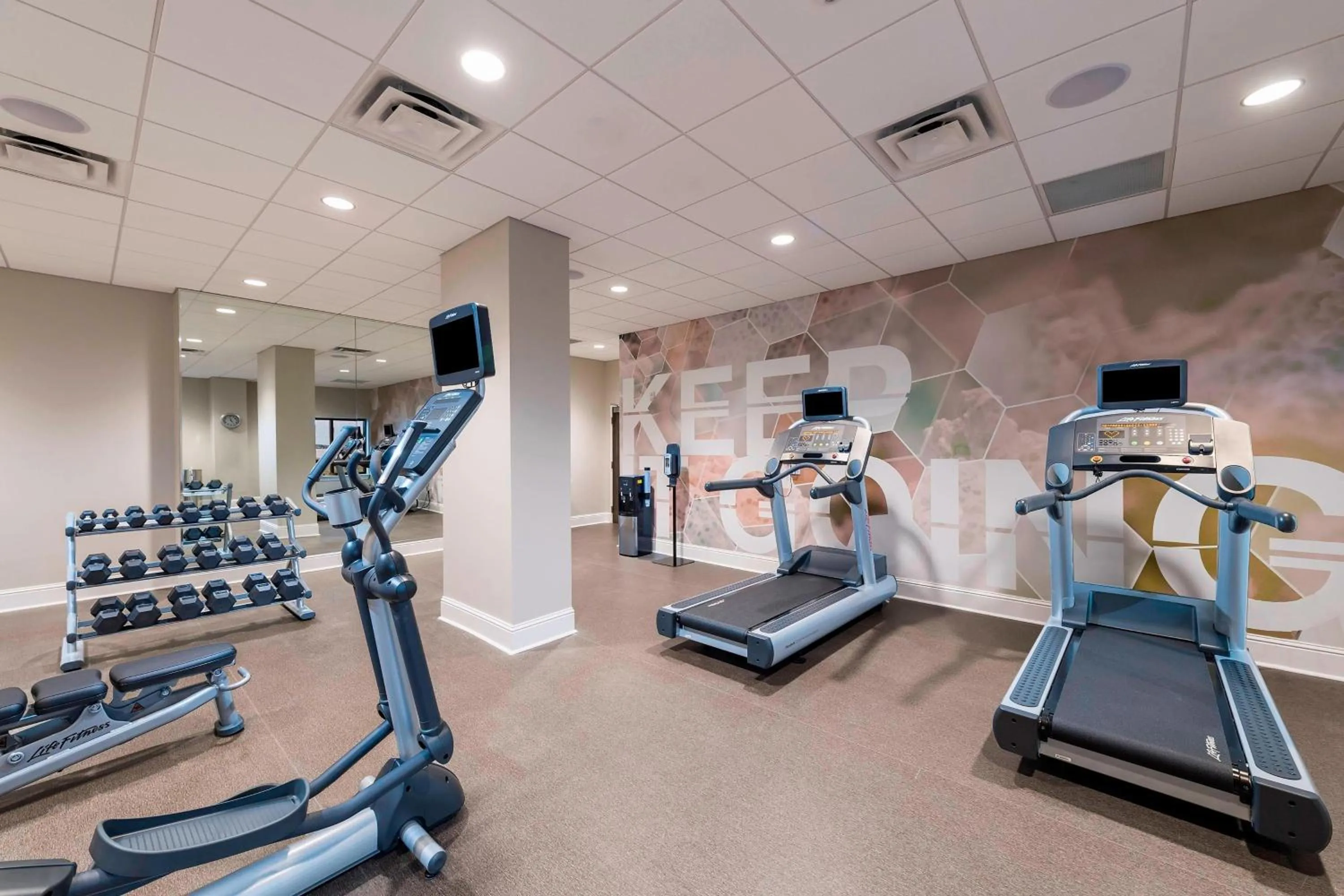 Fitness centre/facilities in SpringHill Suites by Marriott Navarre Oceanfront