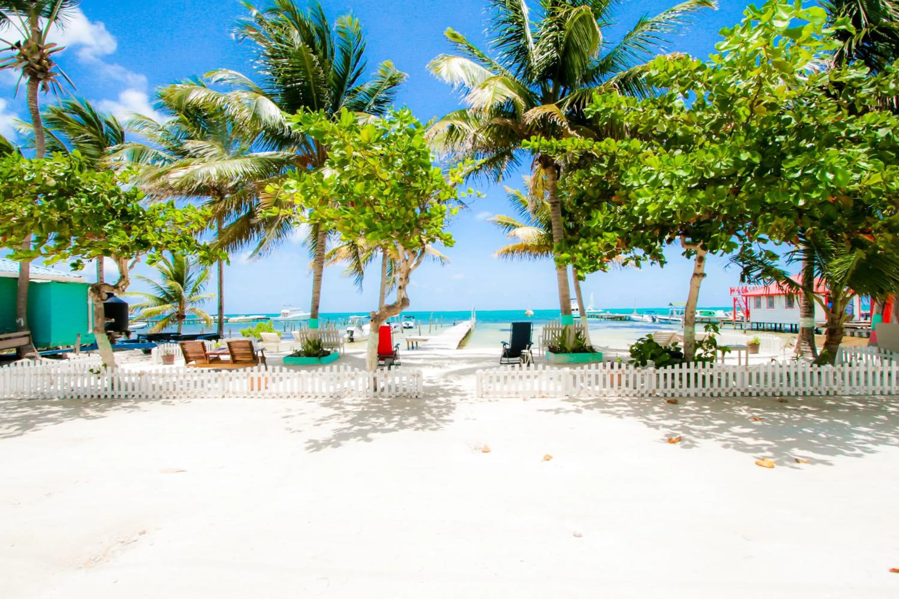 Beach in Jan's Hotel