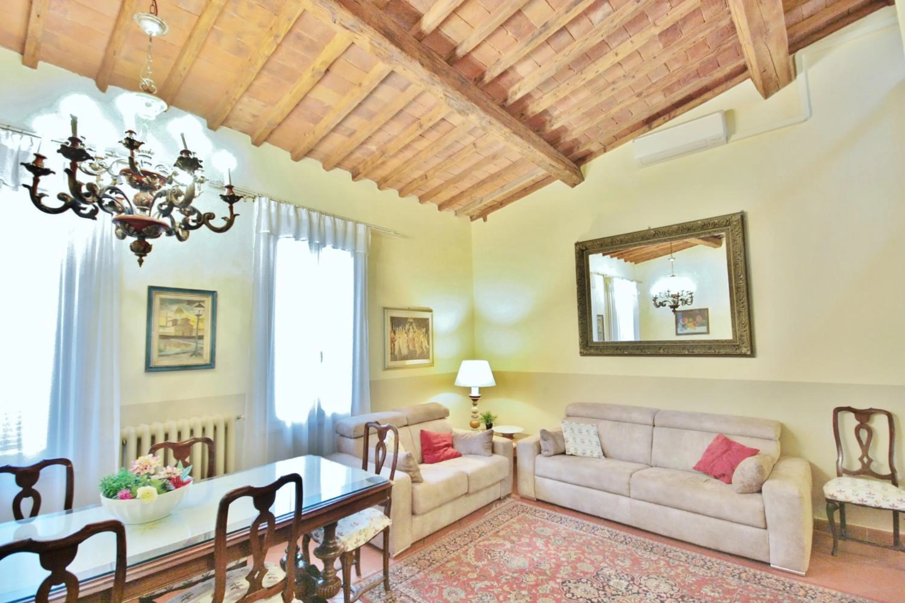 Living room in Pepi apartments