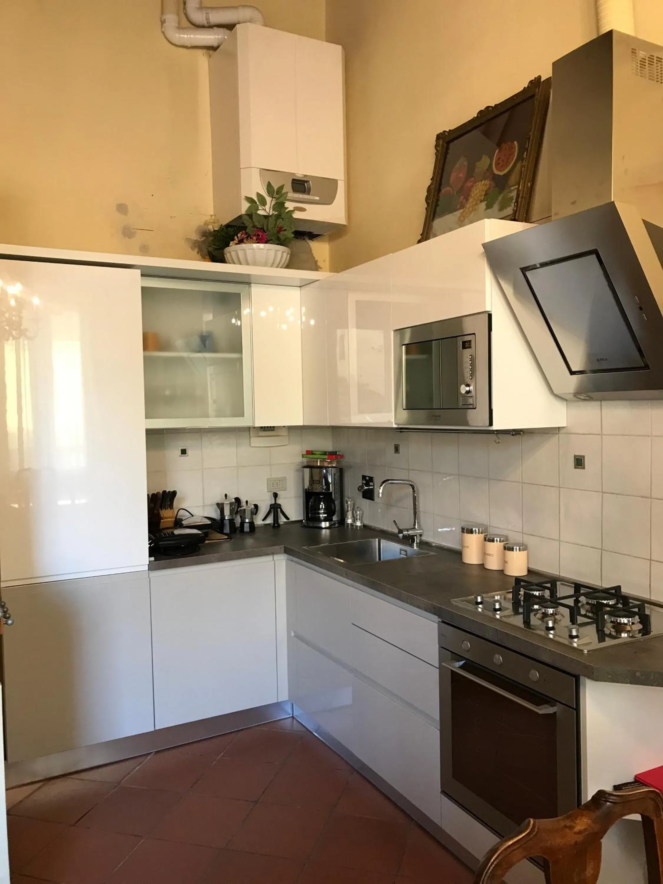 Kitchen or kitchenette in Pepi apartments