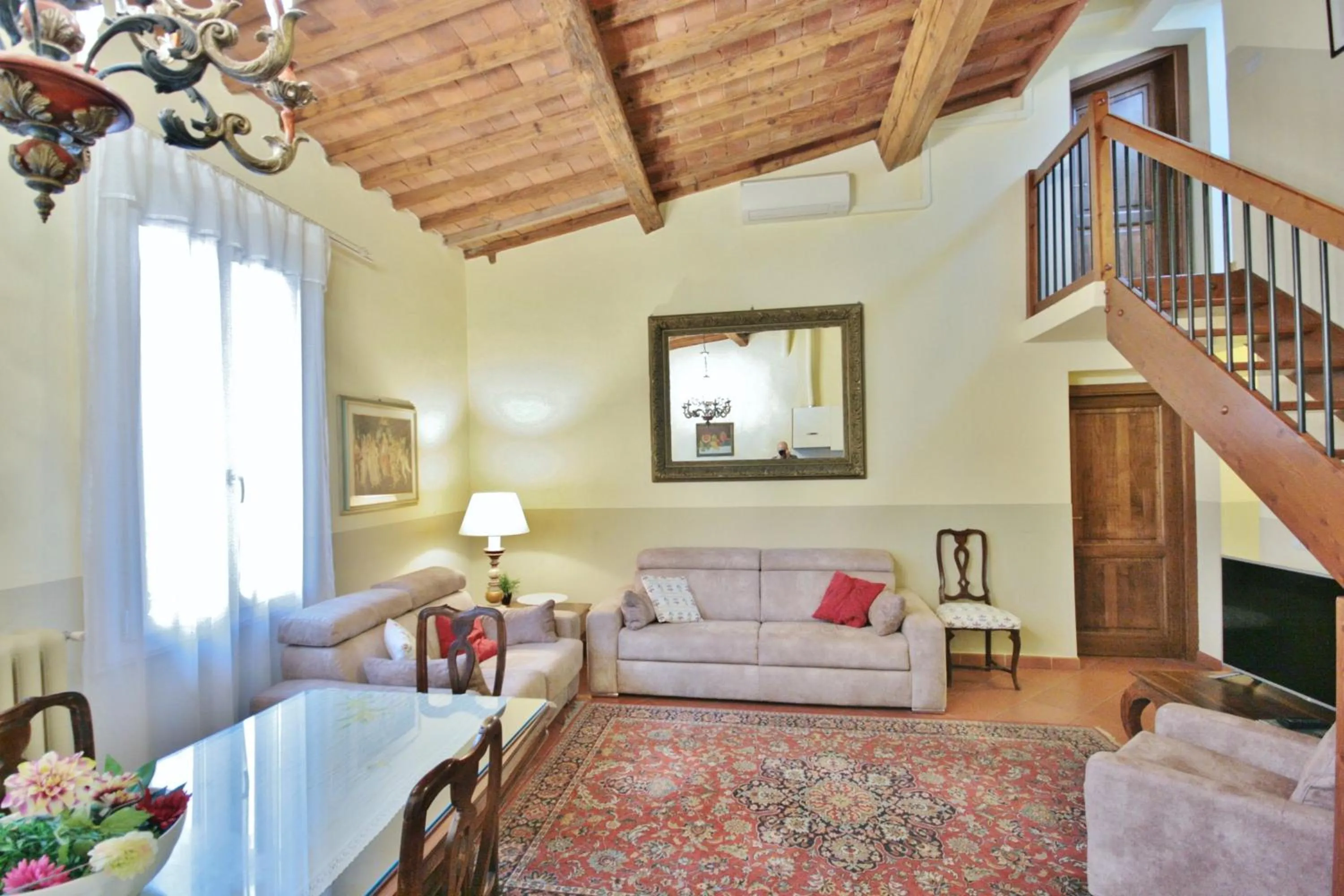 Living room in Pepi apartments
