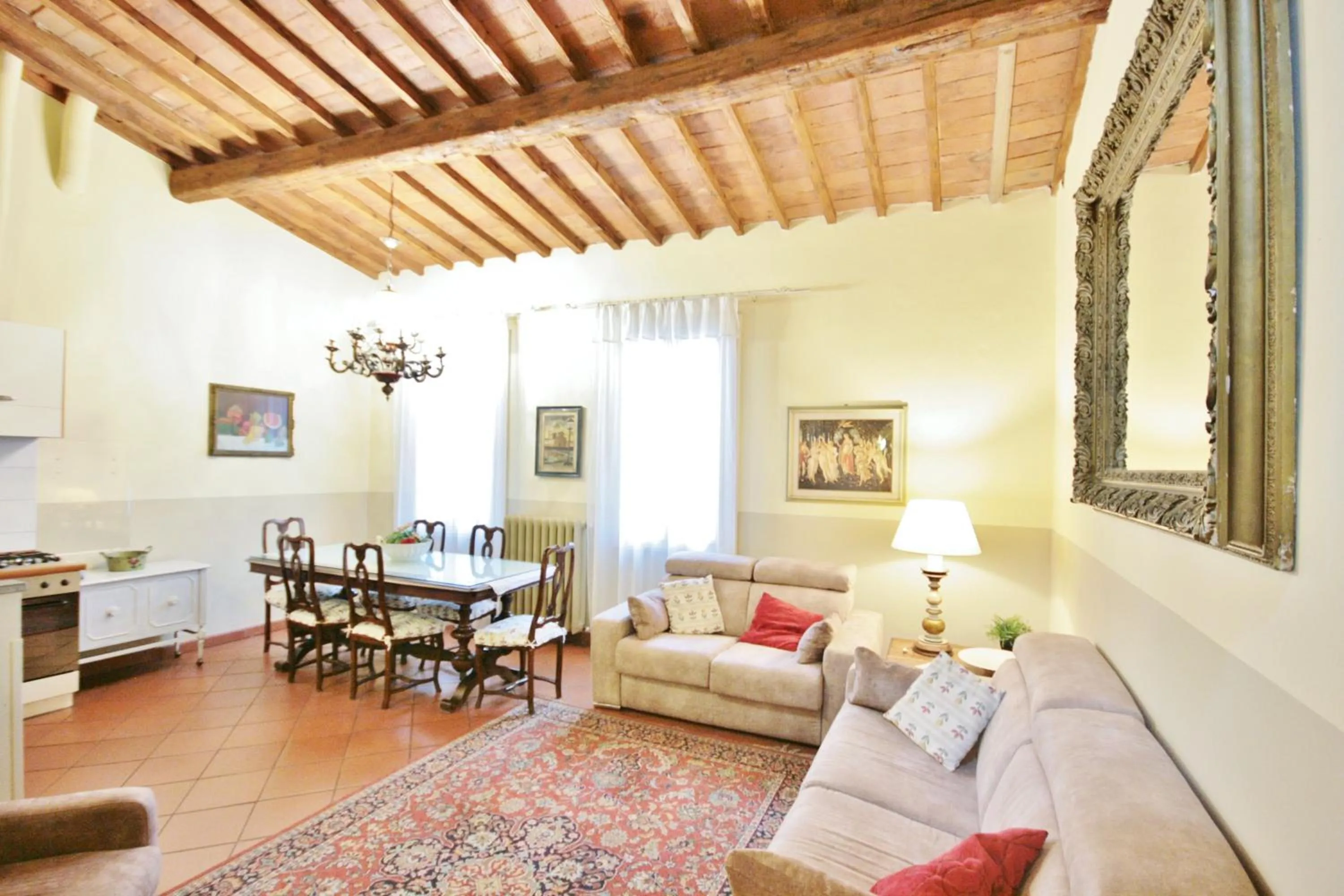 Living room in Pepi apartments
