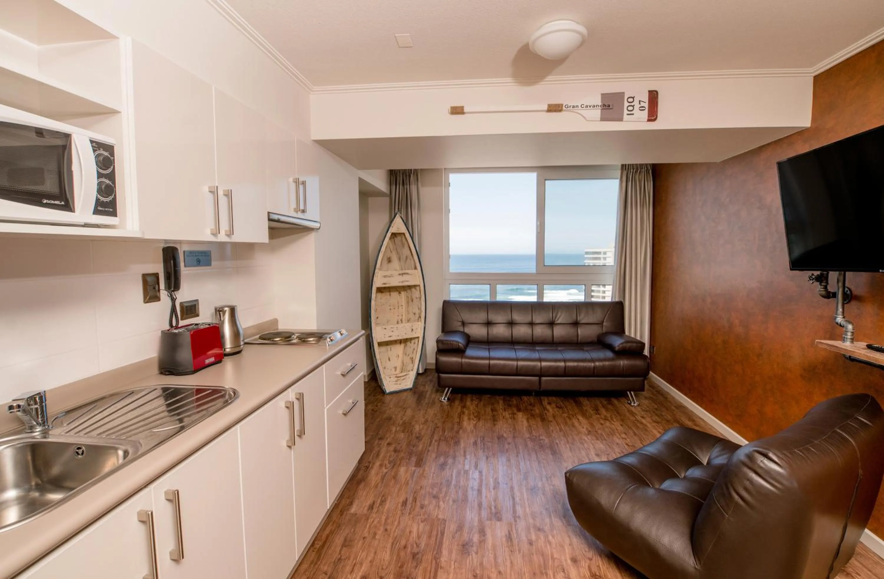 Living room in Gran Cavancha Hotel & Apartment