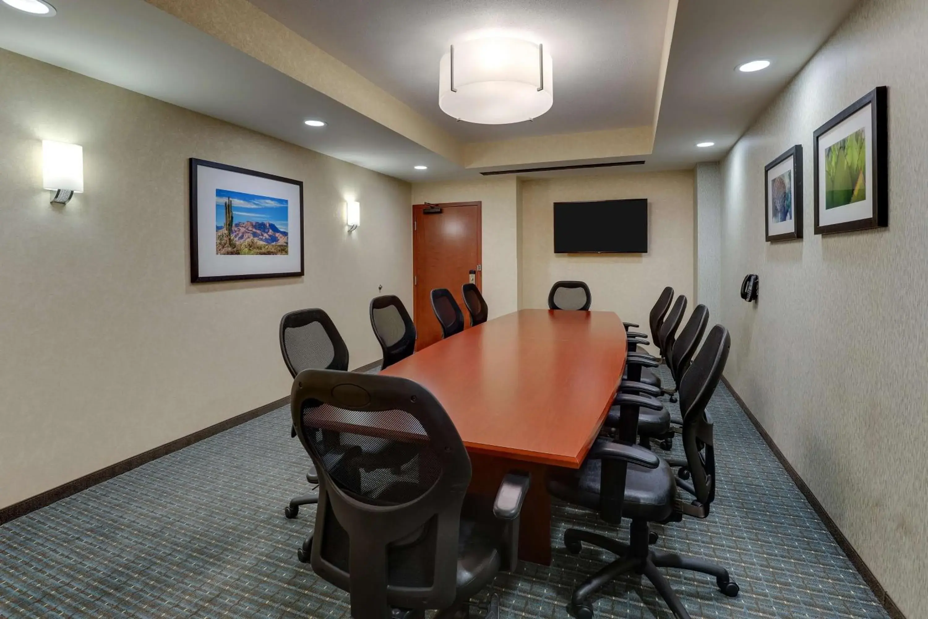 King Meeting Suite with Board Room Table, 2 Rooms - Hearing Accessible , Roll-in Shower in Drury Inn & Suites Phoenix Chandler Fashion Center King Meeting Suite with Board Room Table, 2 Rooms - Hearing Accessible , Roll-in Shower in Drury Inn & Suites Phoenix Chandler Fashion Center
