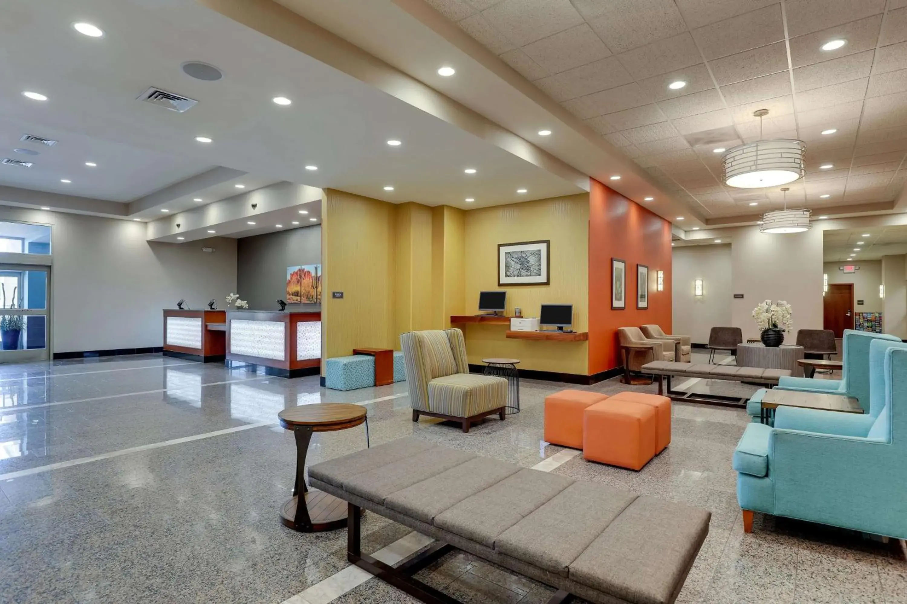 Lobby or reception in Drury Inn & Suites Phoenix Chandler Fashion Center Lobby or reception in Drury Inn & Suites Phoenix Chandler Fashion Center