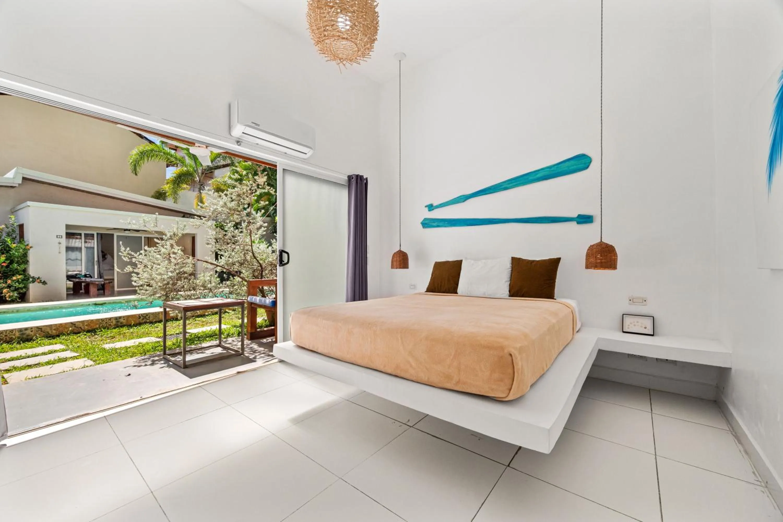 Patio, Bed in La Ramona Charming Hotel