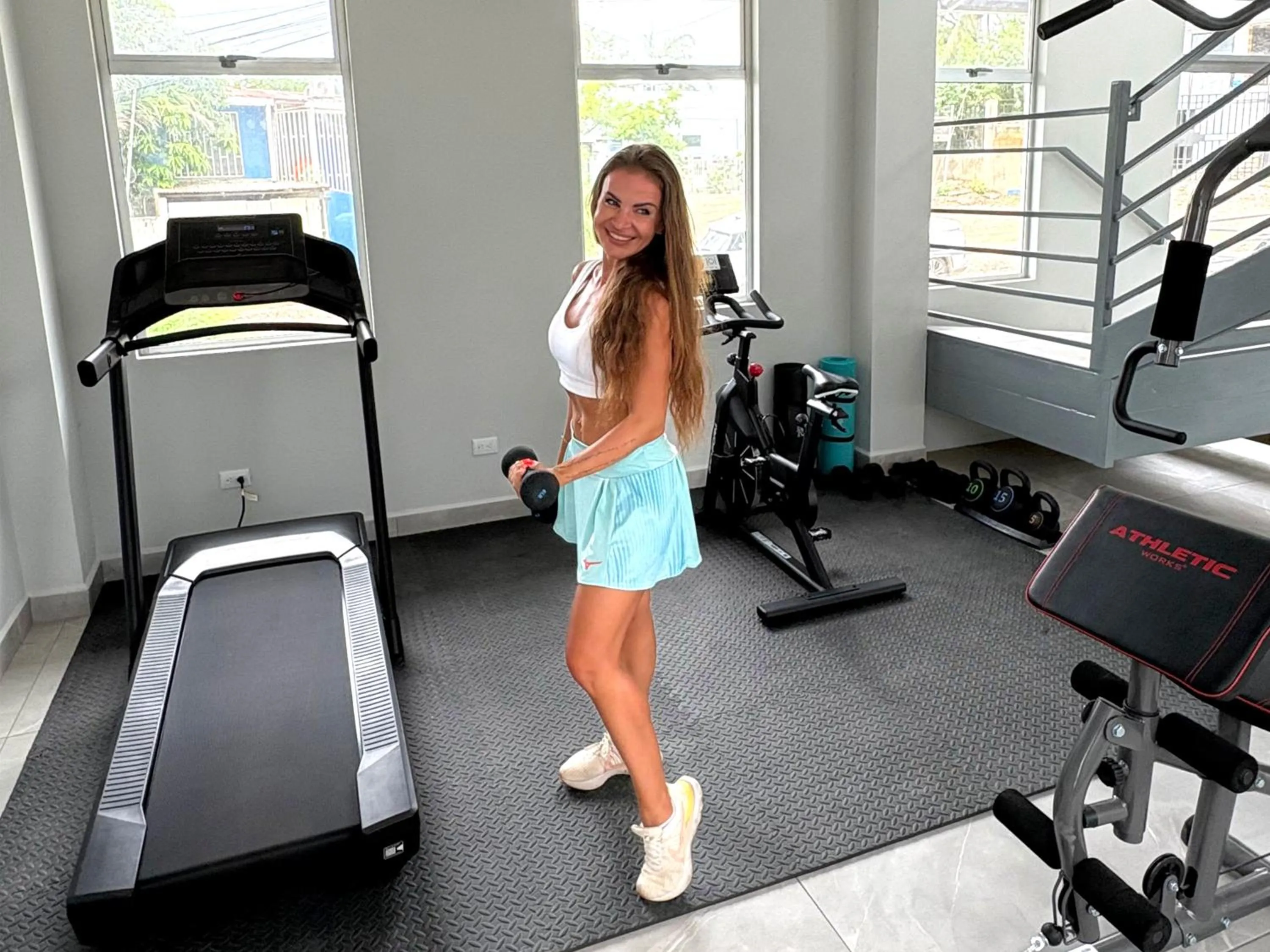 Fitness centre/facilities in La Ramona Charming Hotel