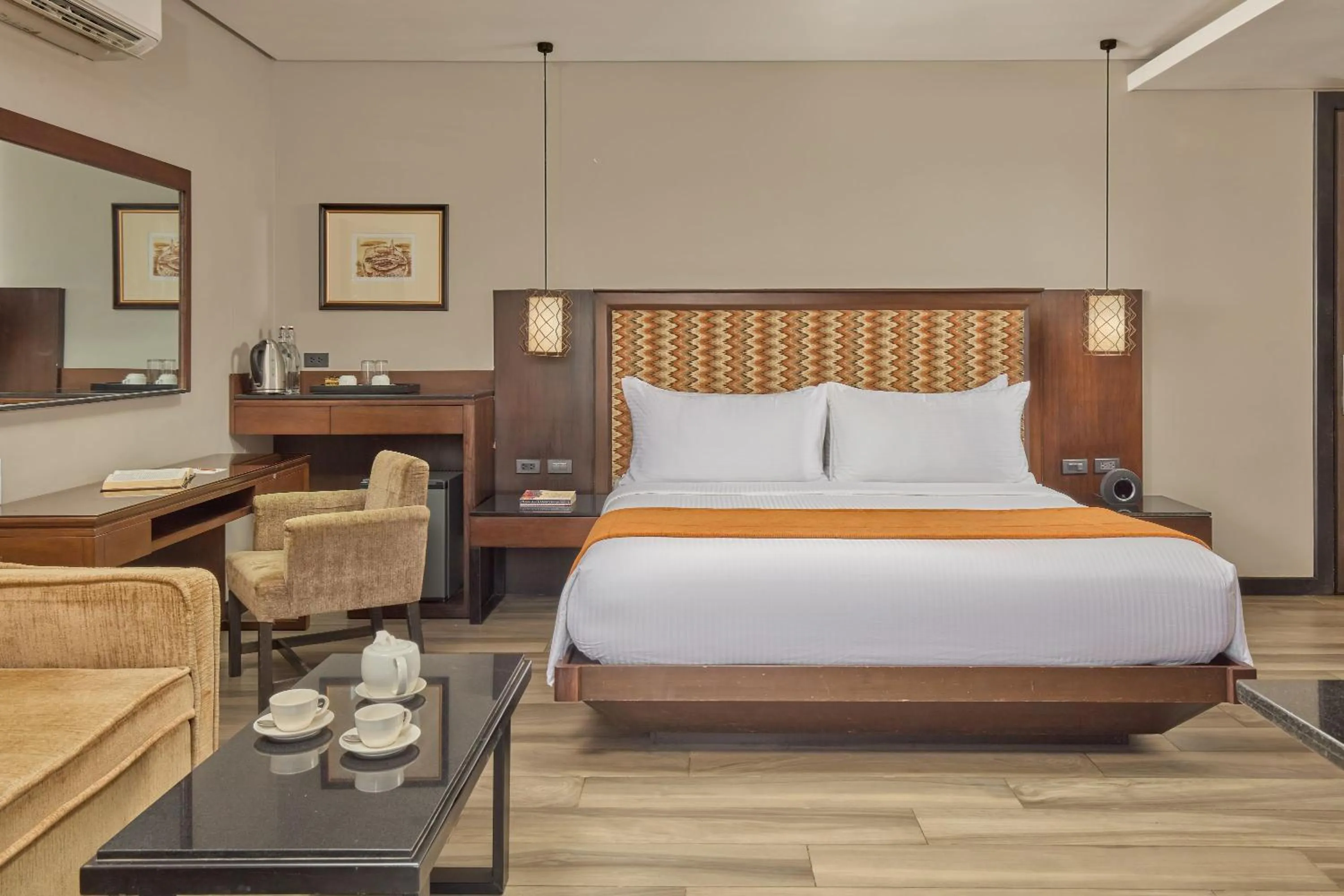 Bed in Two Seasons Coron Bayside Hotel