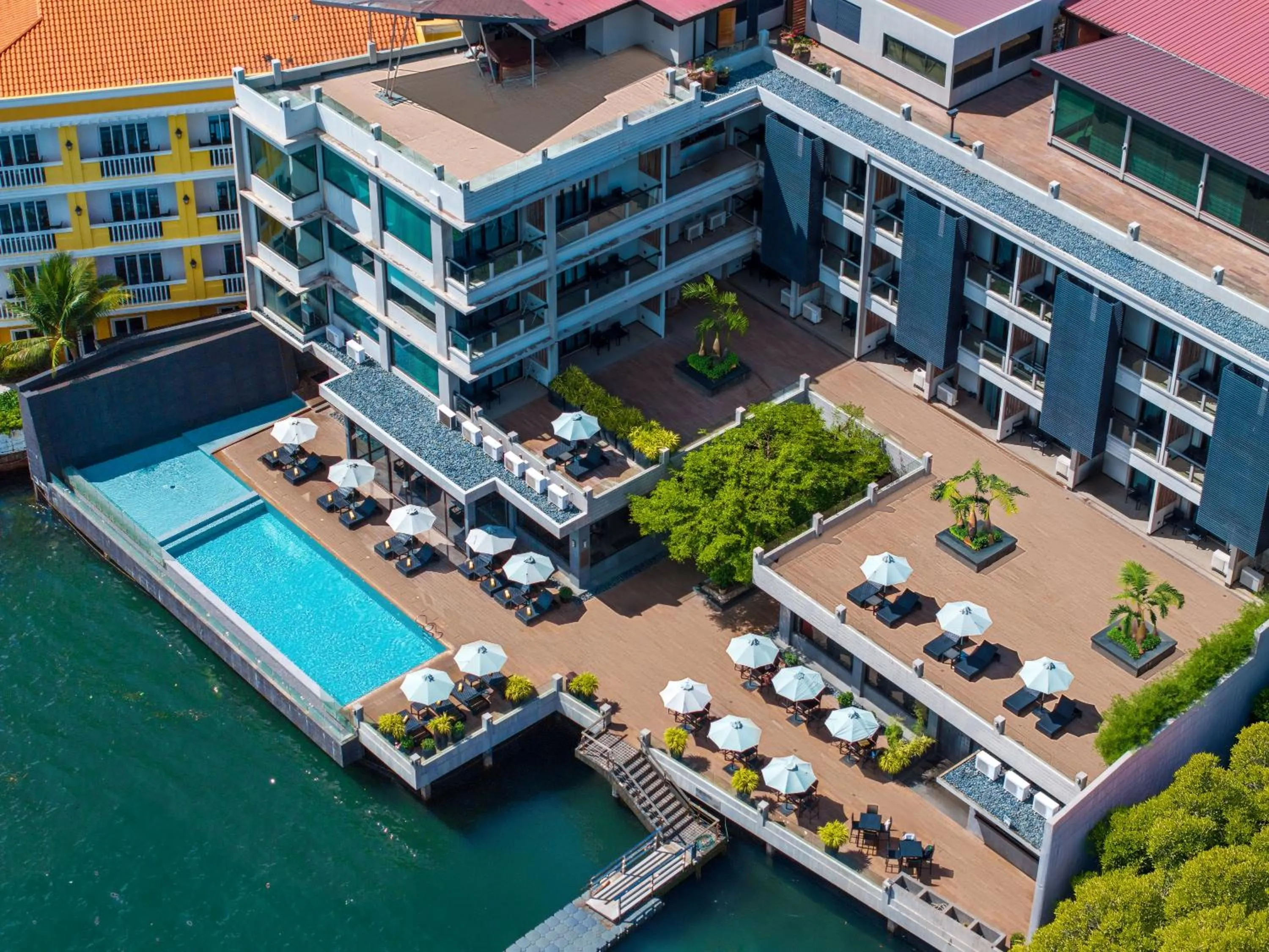 Bird's eye view in Two Seasons Coron Bayside Hotel