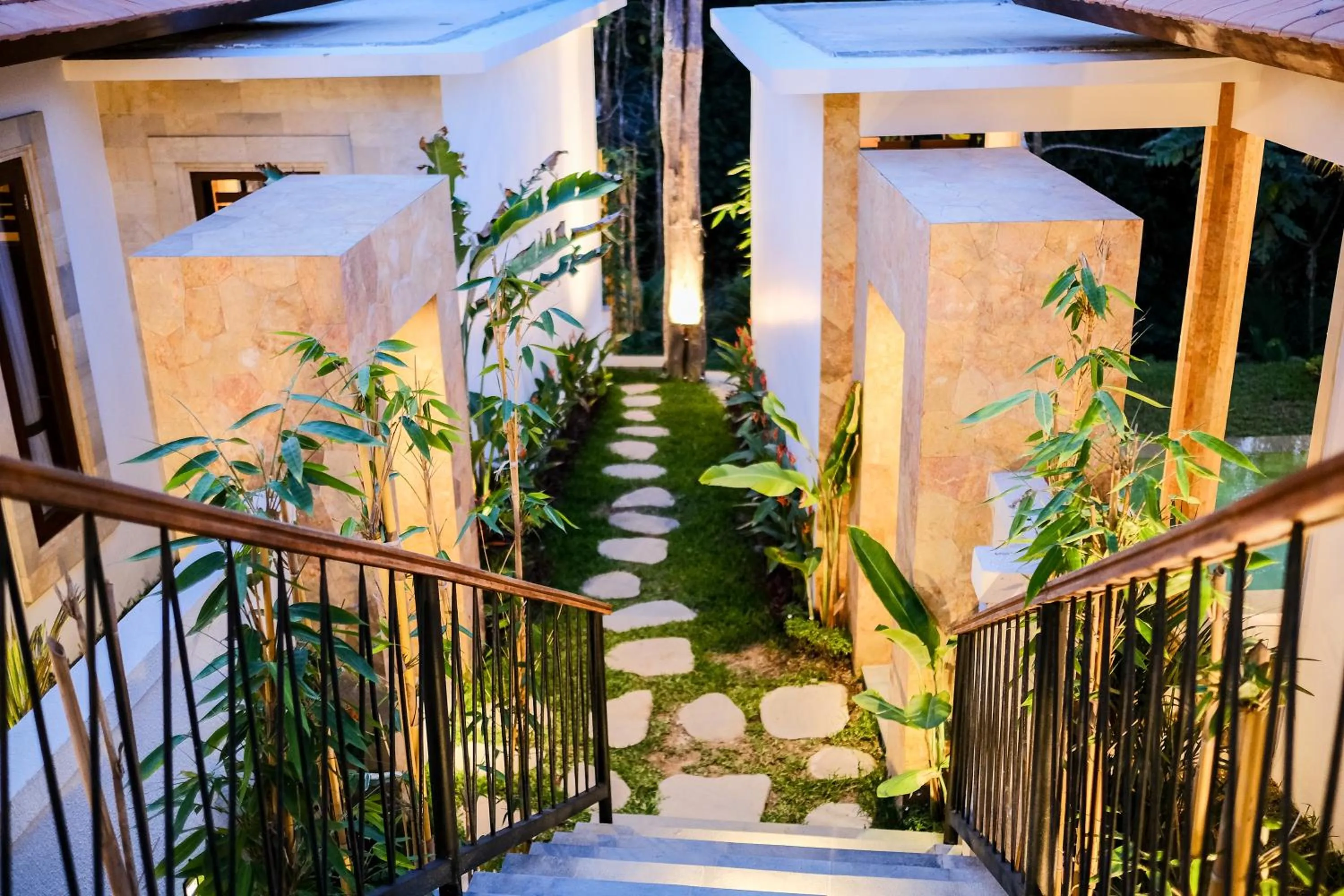 Facade/entrance in Tirta Arum