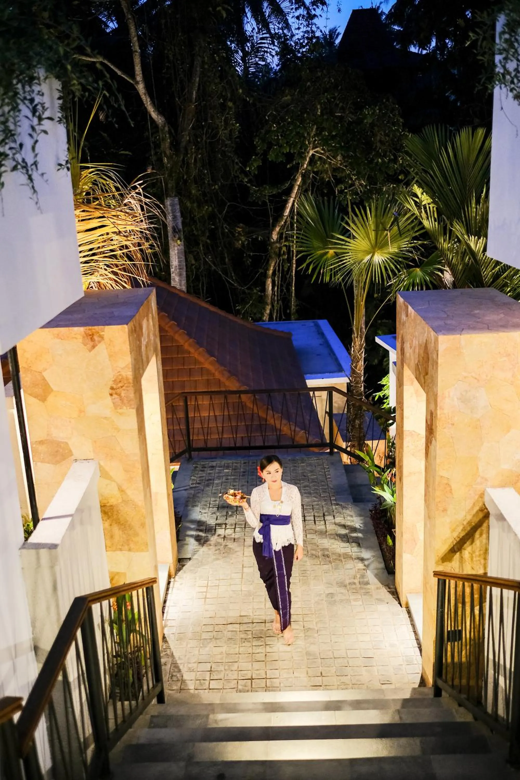 Facade/entrance in Tirta Arum