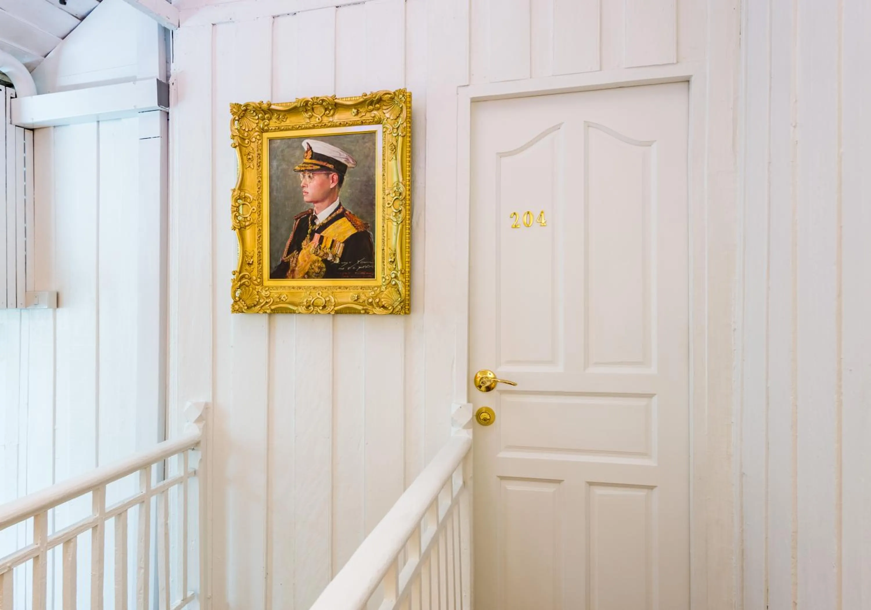 Decorative detail in Baankachitpan Bangkok Hotel