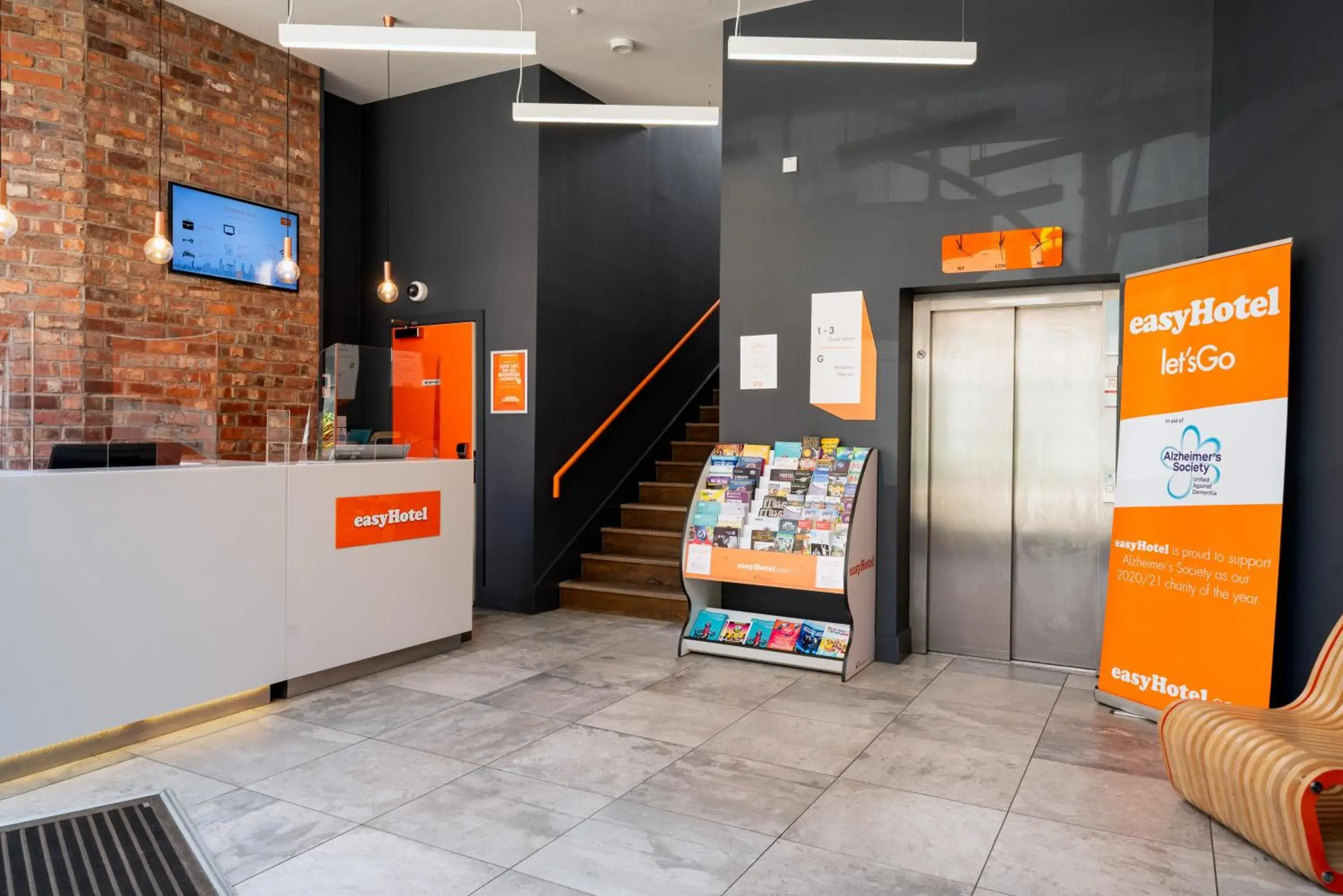 Lobby or reception in easyHotel Birmingham Lobby or reception in easyHotel Birmingham