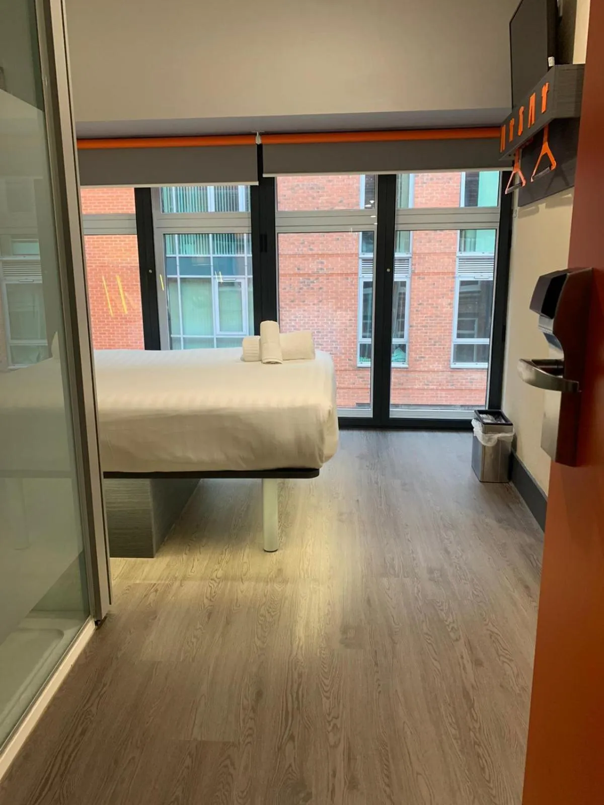 Bedroom, Bed in easyHotel Birmingham