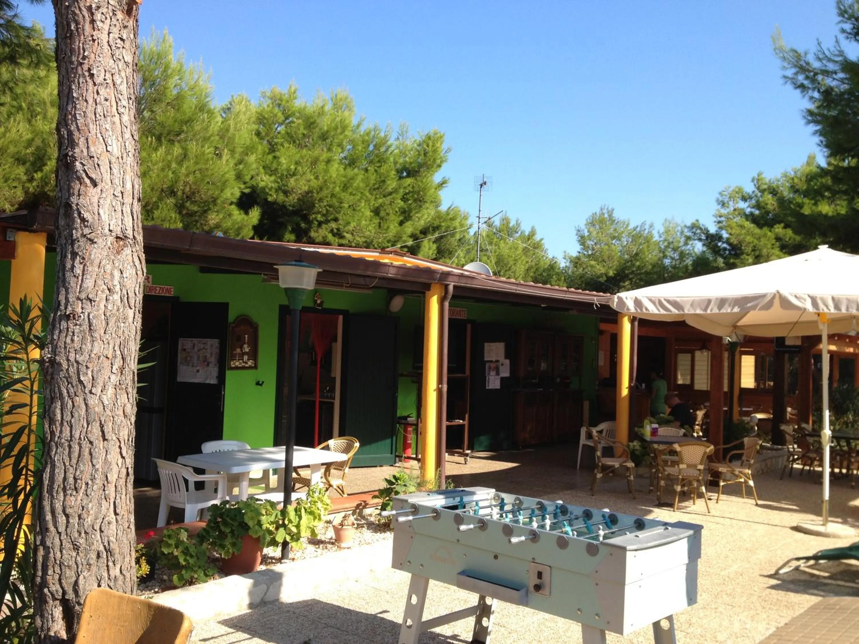 Table tennis in B&B Villa Carla