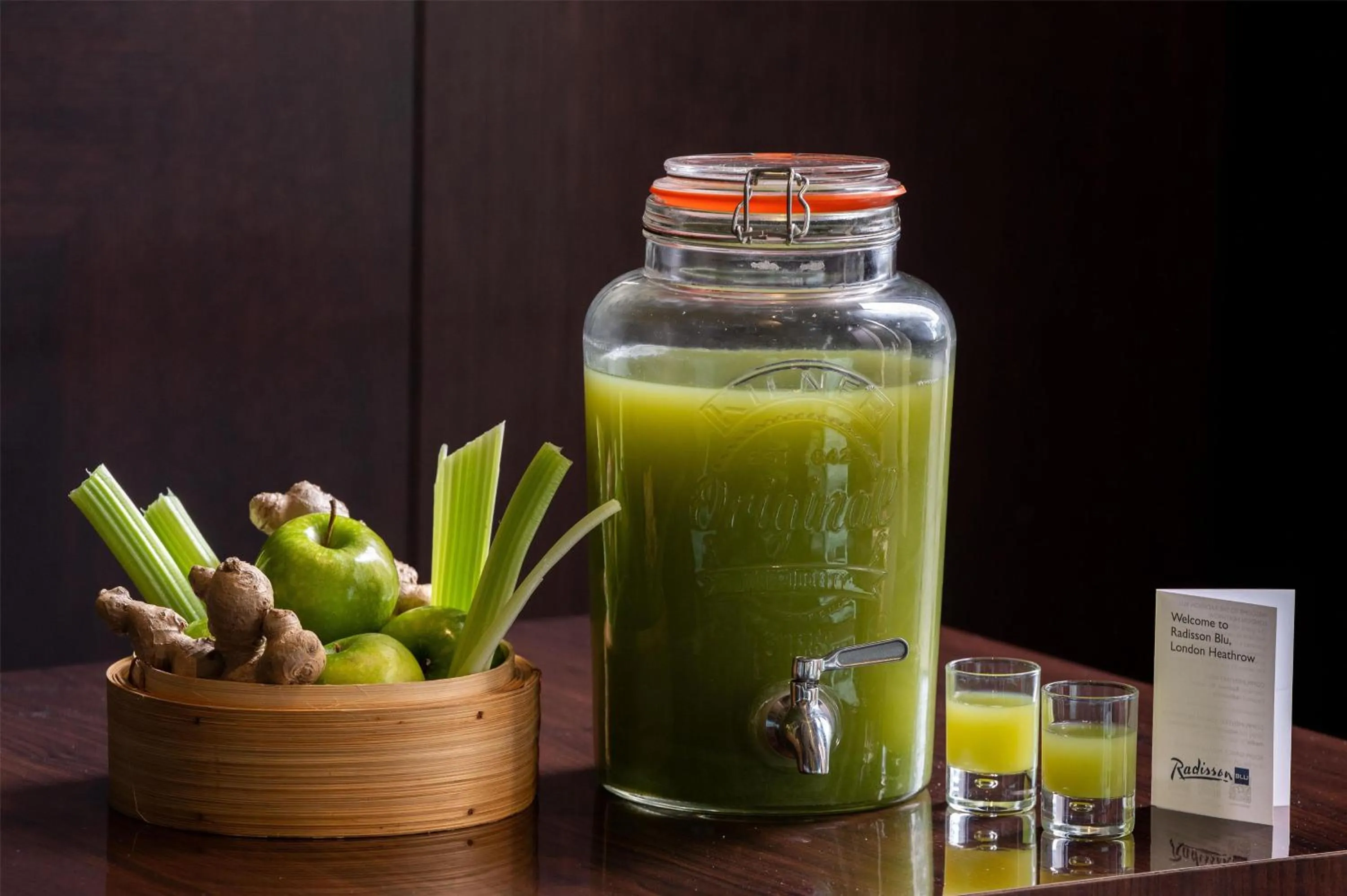 Breakfast in Radisson Blu Hotel, London Heathrow