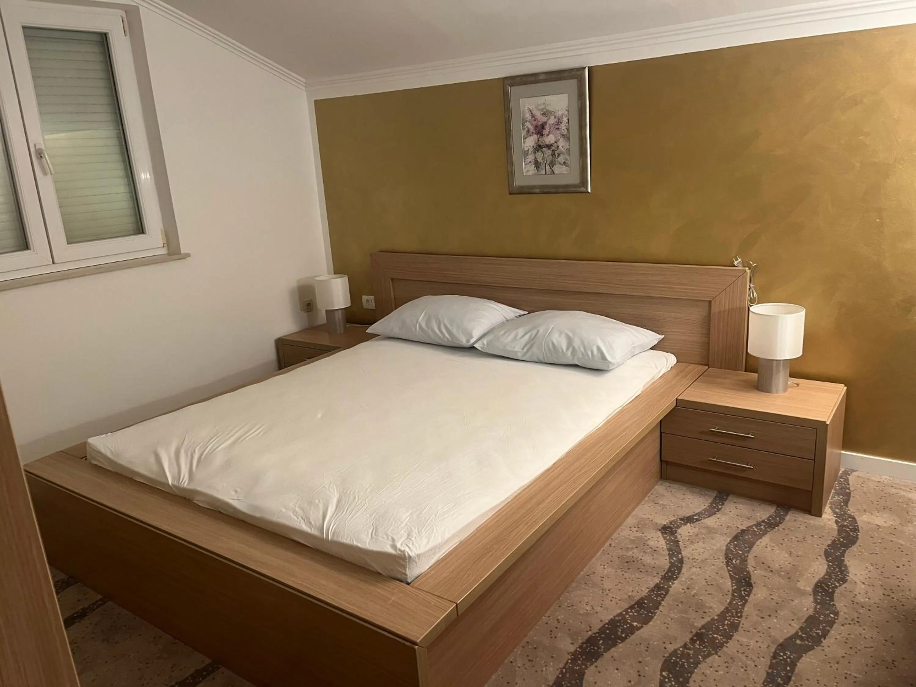 Bed in Captain's Apartment