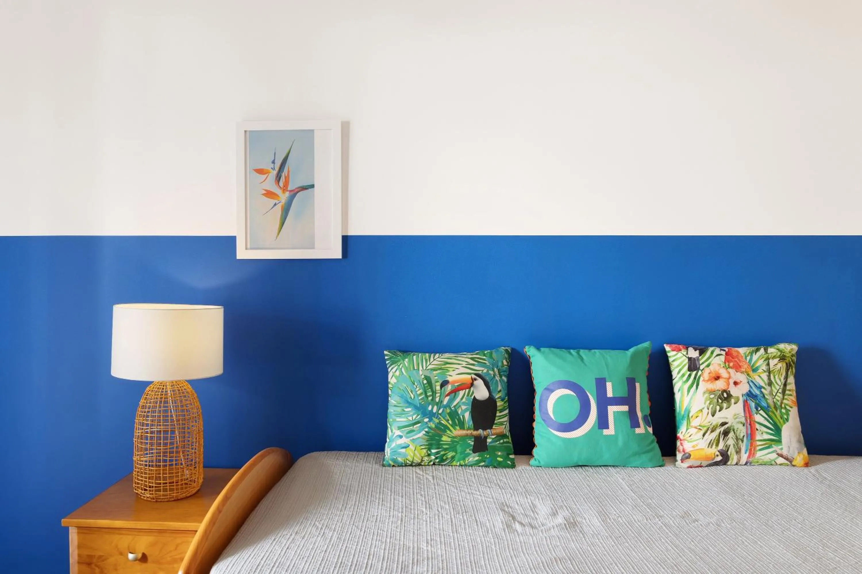 Living room, Bed in Luzias Apartment